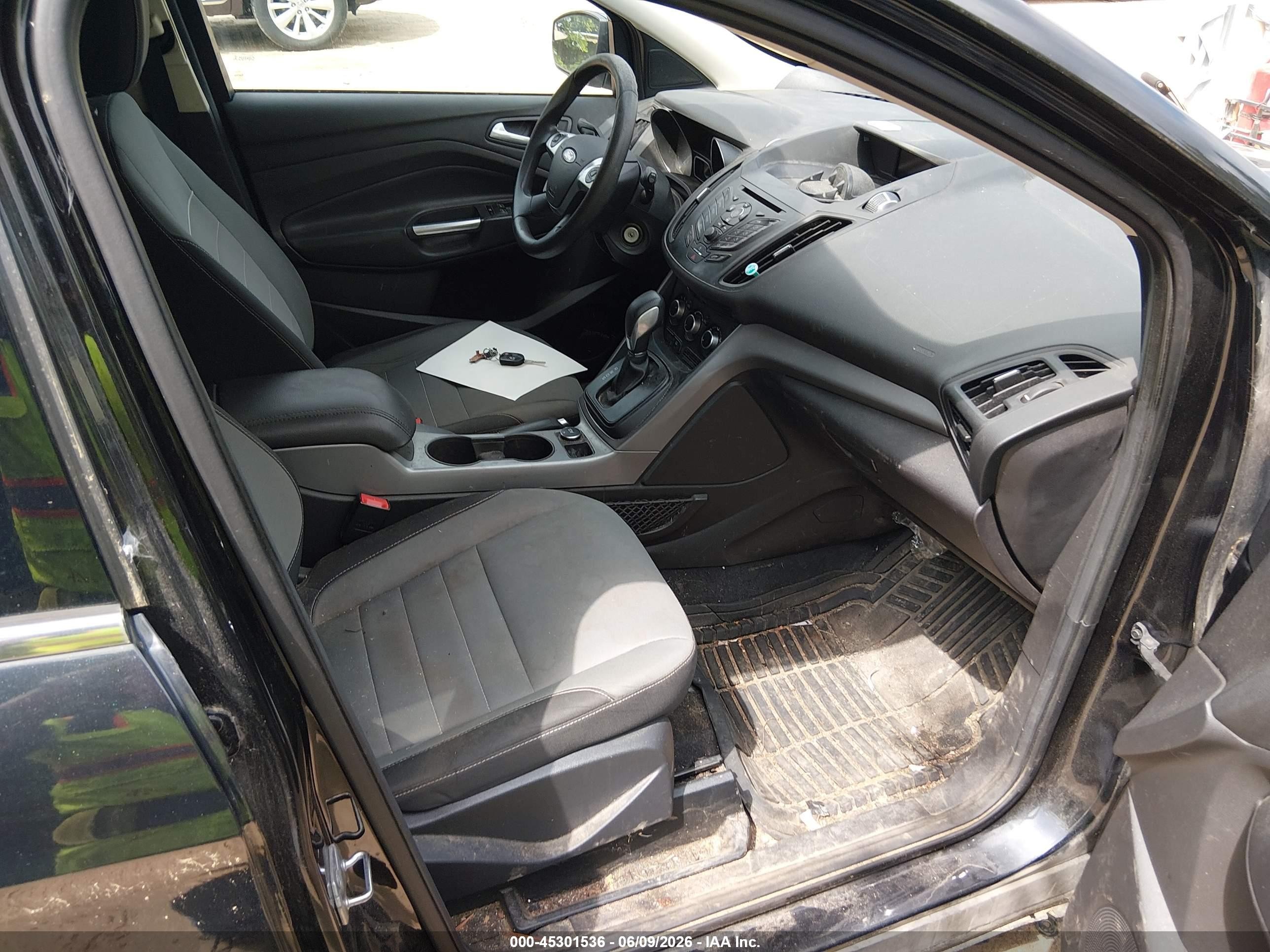 2015 Ford Escape Black vin: 1FMCV9GX8FUA39358