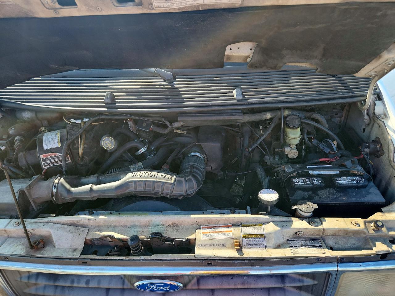1996 Ford Aerostar White vin: 1FMDA11U0TZC01317