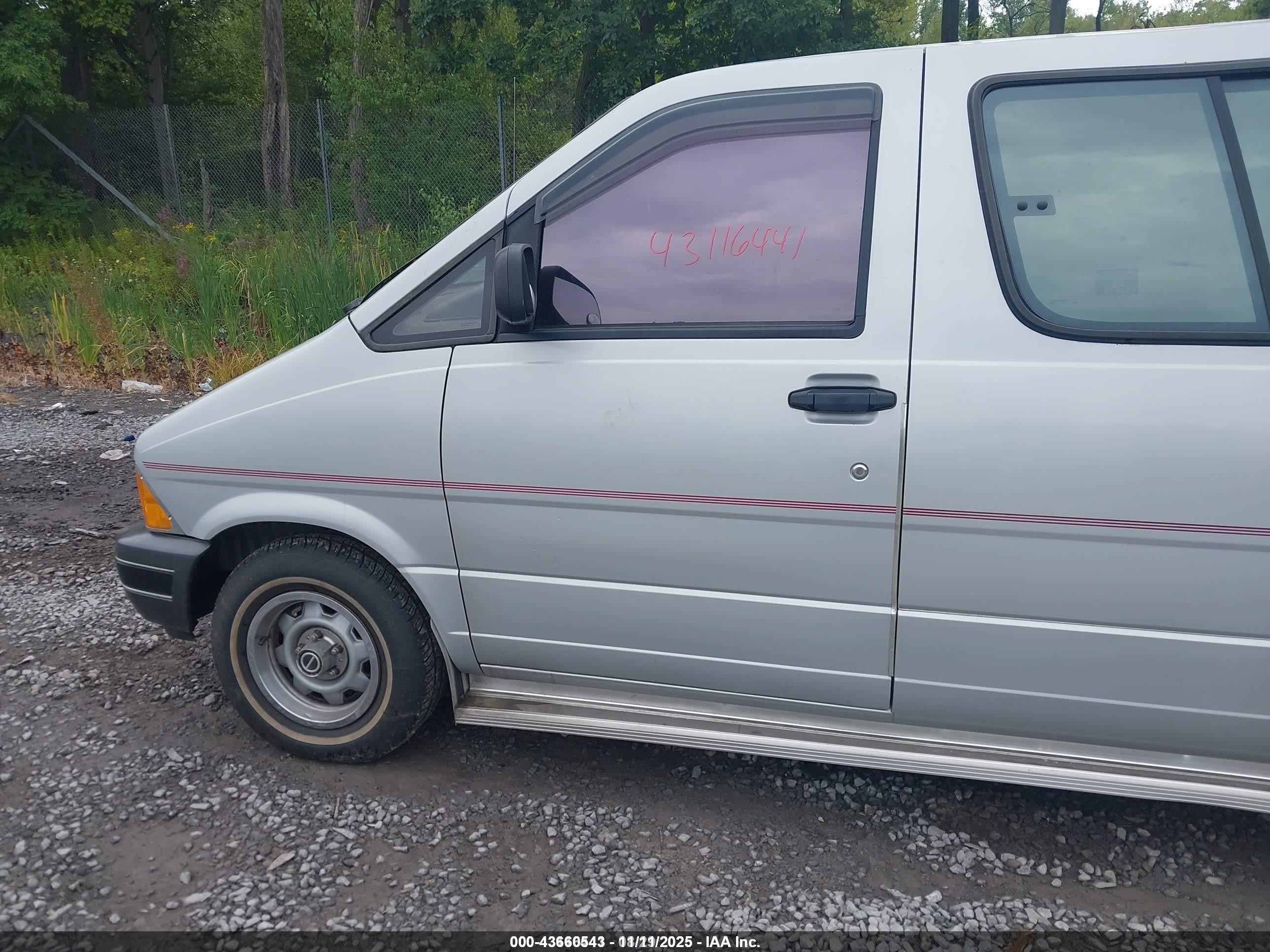 1991 Ford Aerostar   Silver vin: 1FMDA31UXMZB40491