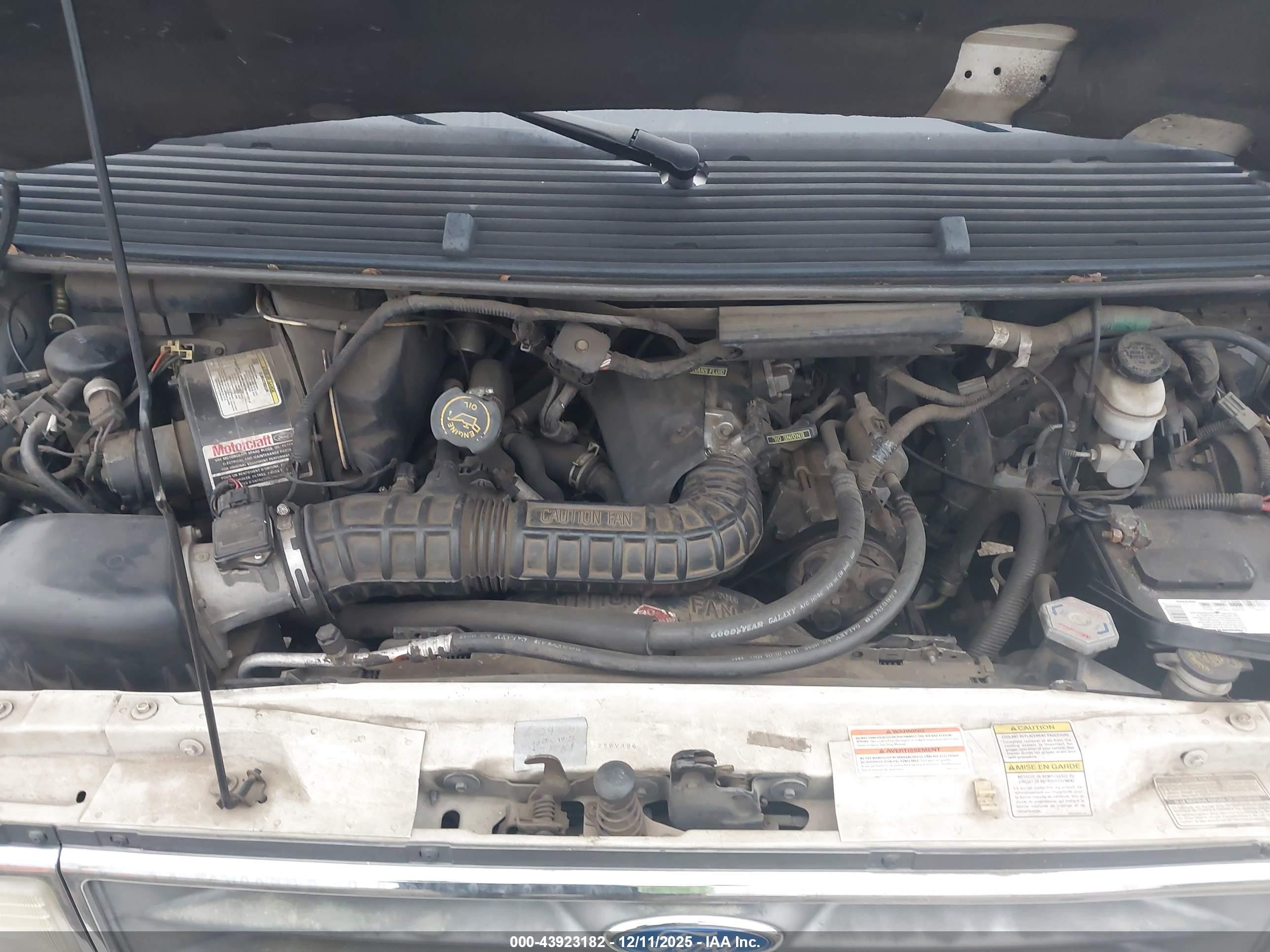 1996 Ford Aerostar   White vin: 1FMDA31X9TZC04884