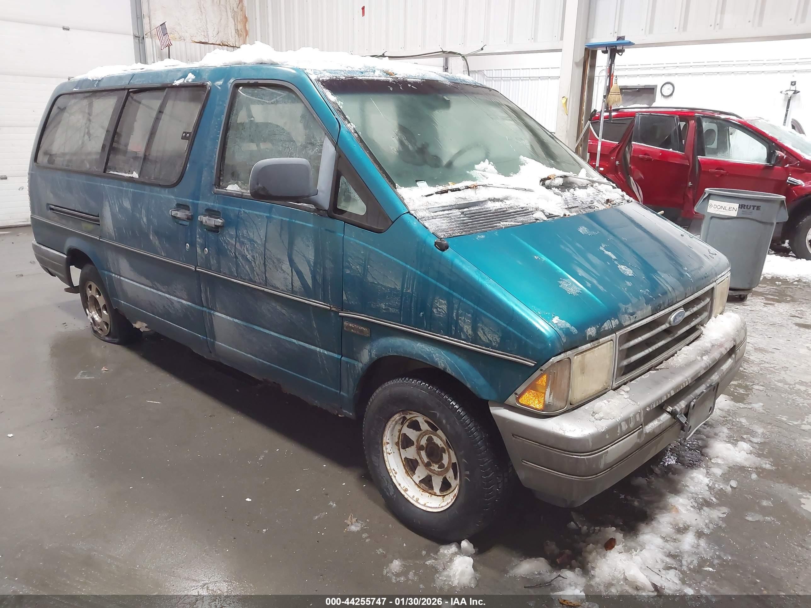 1994 Ford Aerostar   Green vin: 1FMDA41X8RZA26285