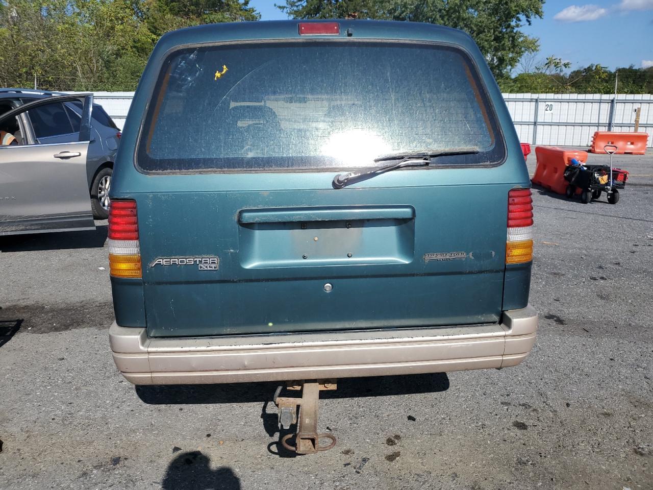 1995 Ford Aerostar Teal vin: 1FMDA41X8SZA78134