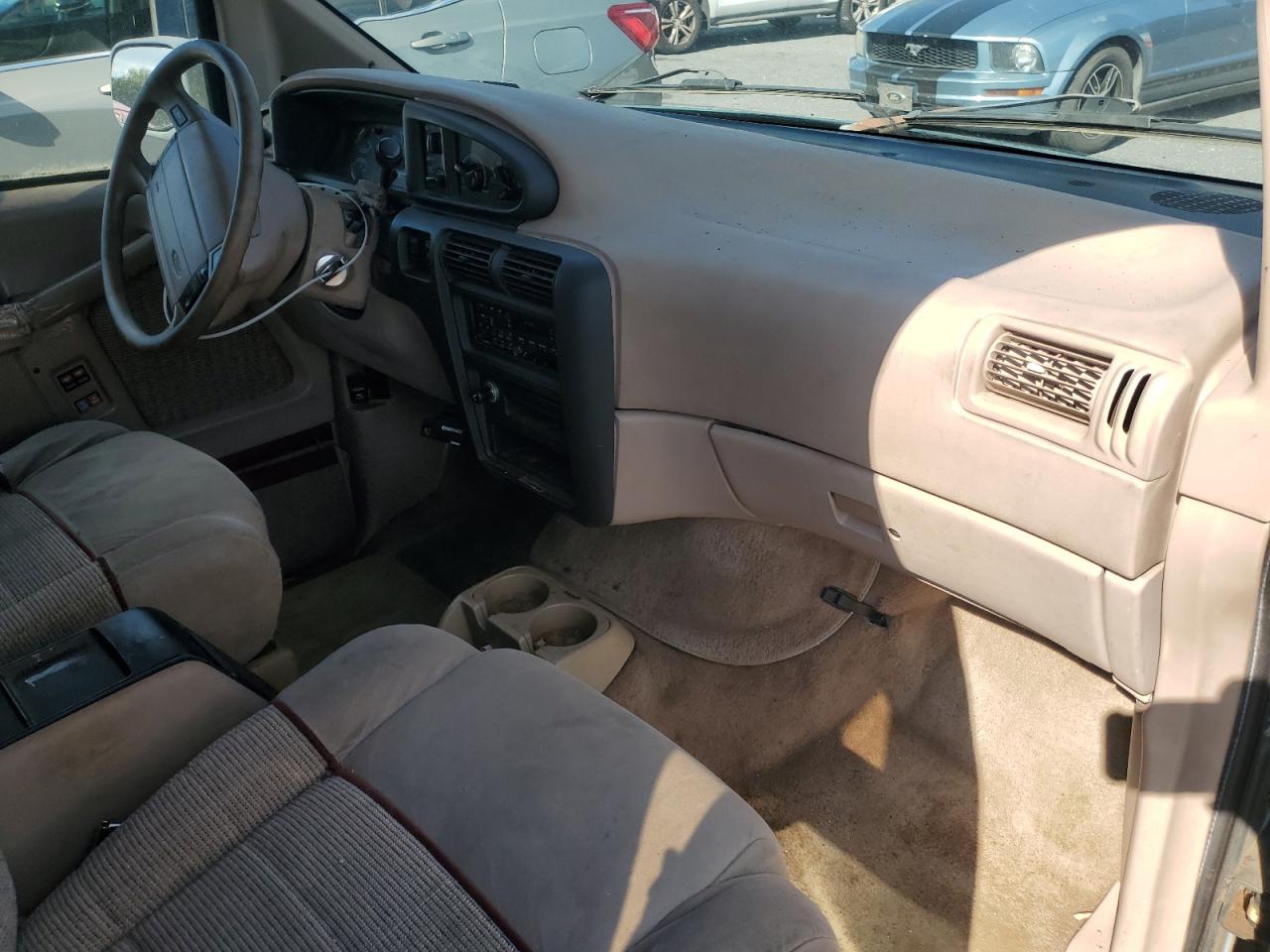 1995 Ford Aerostar Teal vin: 1FMDA41X8SZA78134