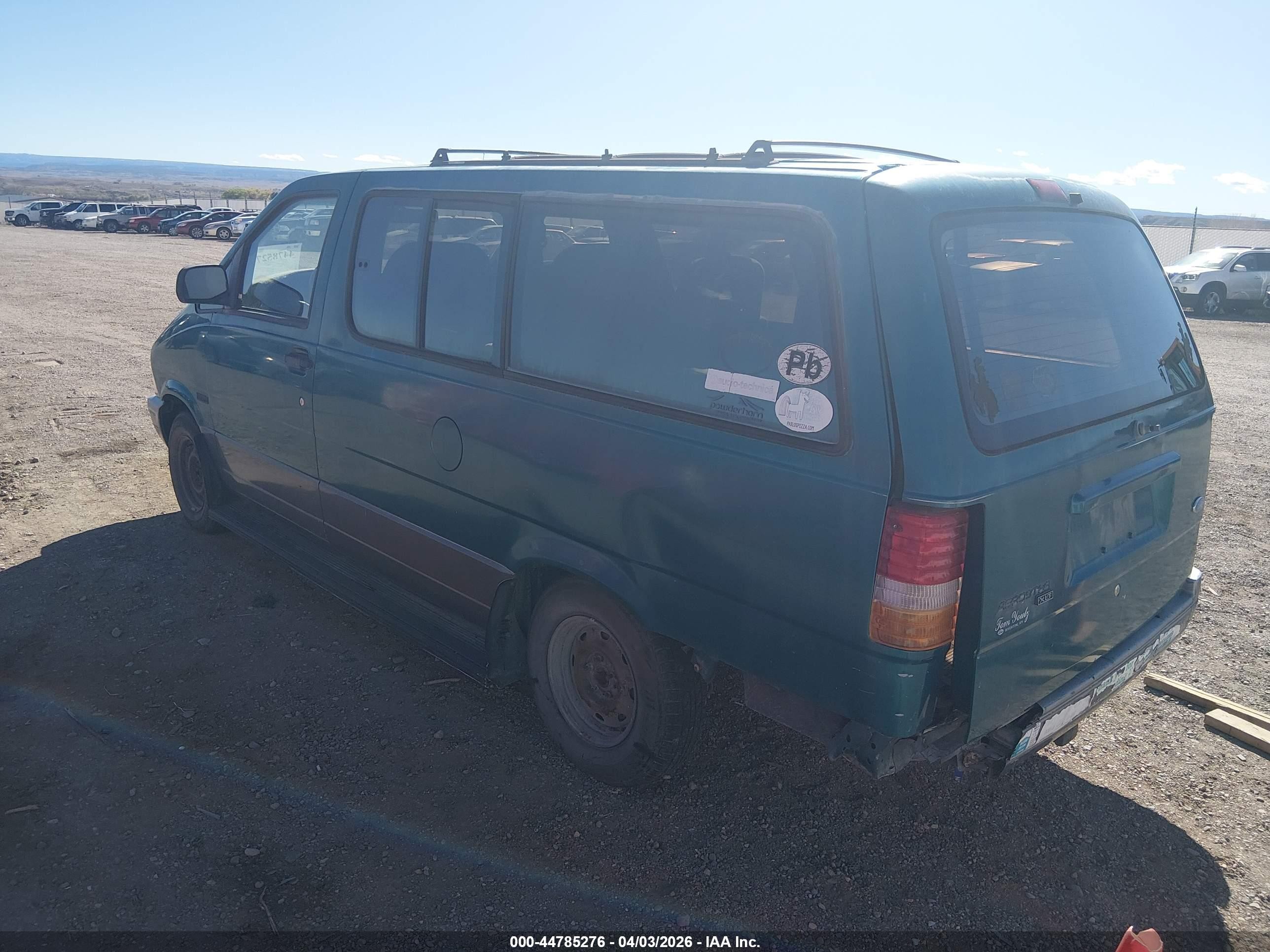 1994 Ford Aerostar   Зеленый vin: 1FMDA41X9RZA61305