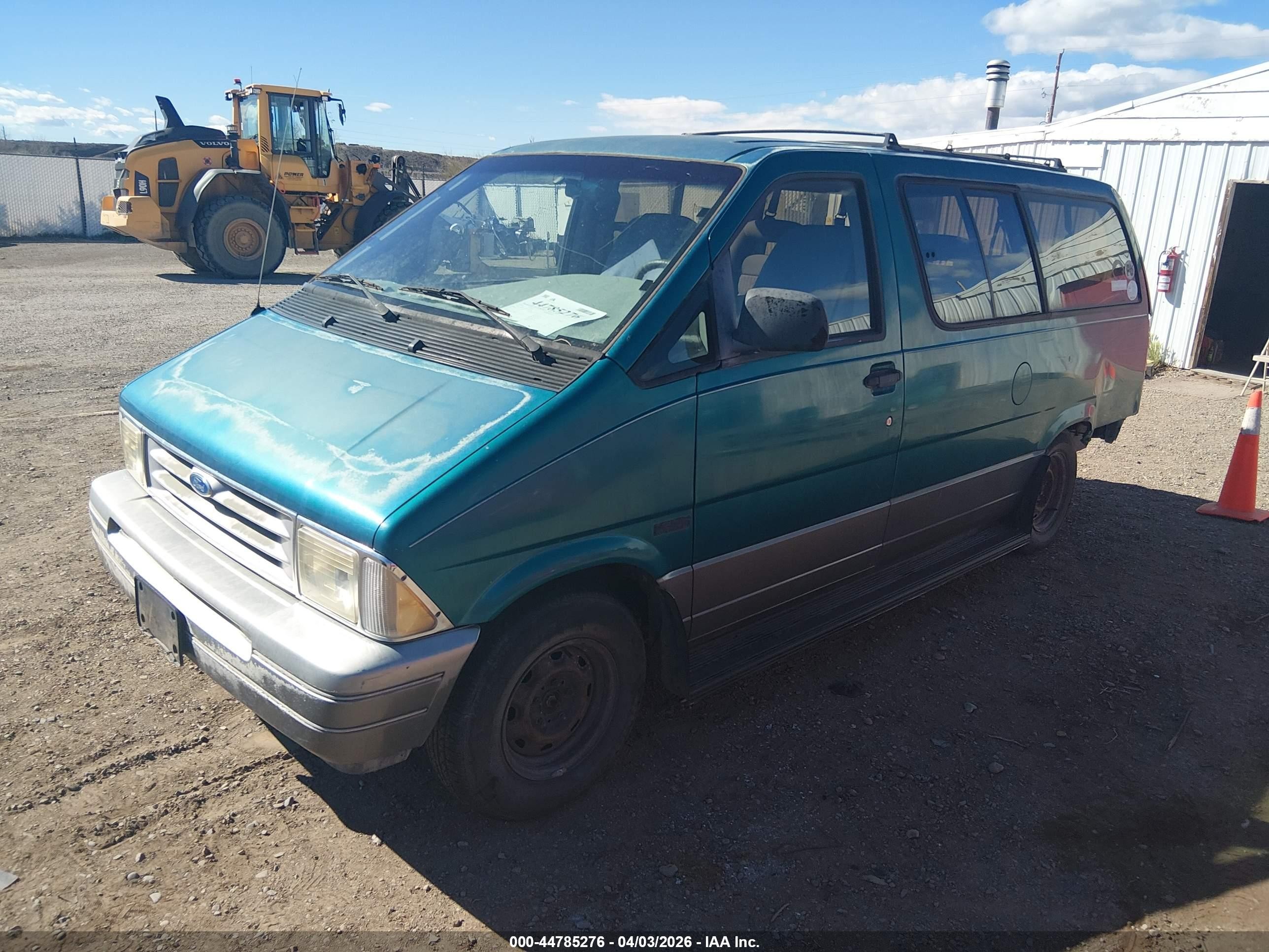 1994 Ford Aerostar   Зеленый vin: 1FMDA41X9RZA61305