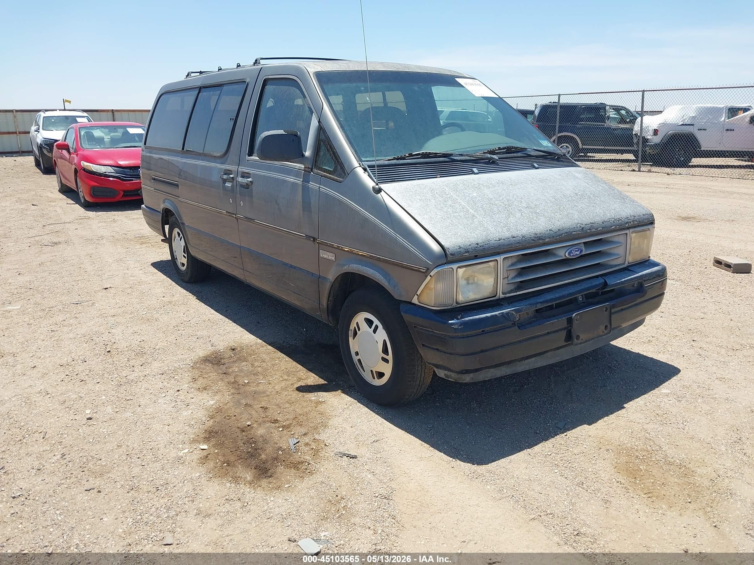 1994 Ford Aerostar   Gray vin: 1FMDA41X9RZB30834