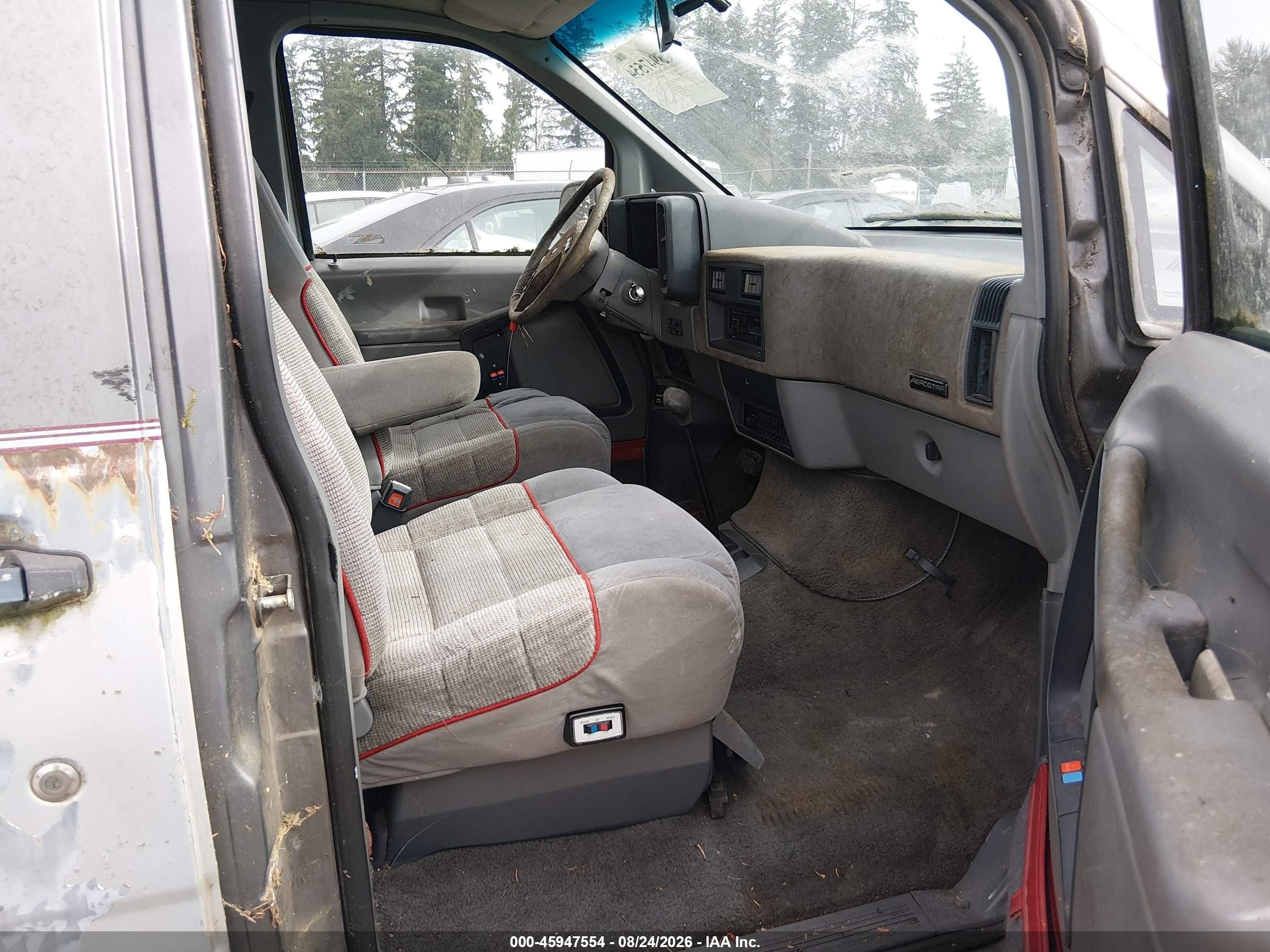 1991 Ford Aerostar   Silver vin: 1FMDA41XXMZA53965