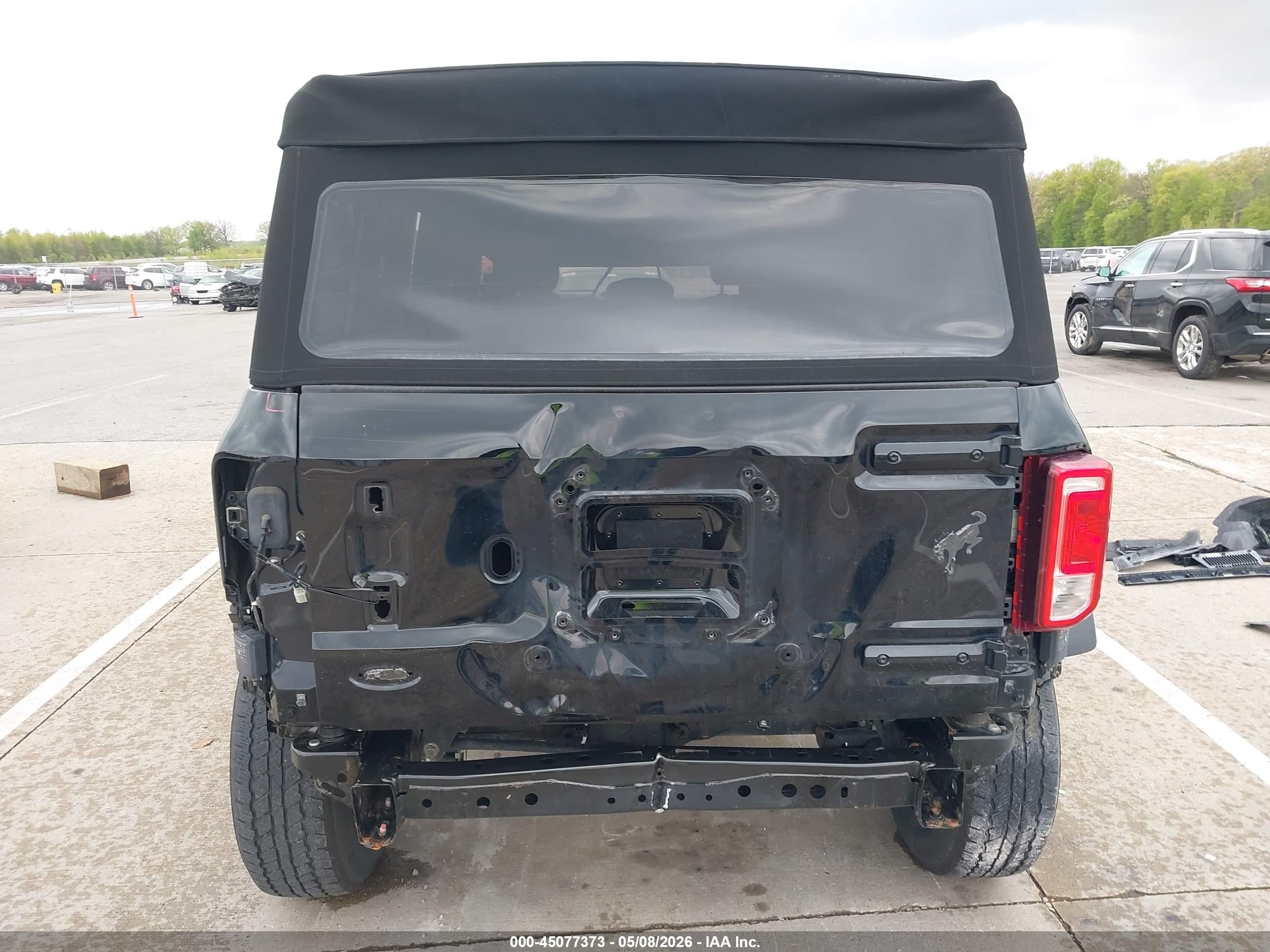 2022 Ford Bronco Big Bend Black vin: 1FMDE5BH3NLB01876