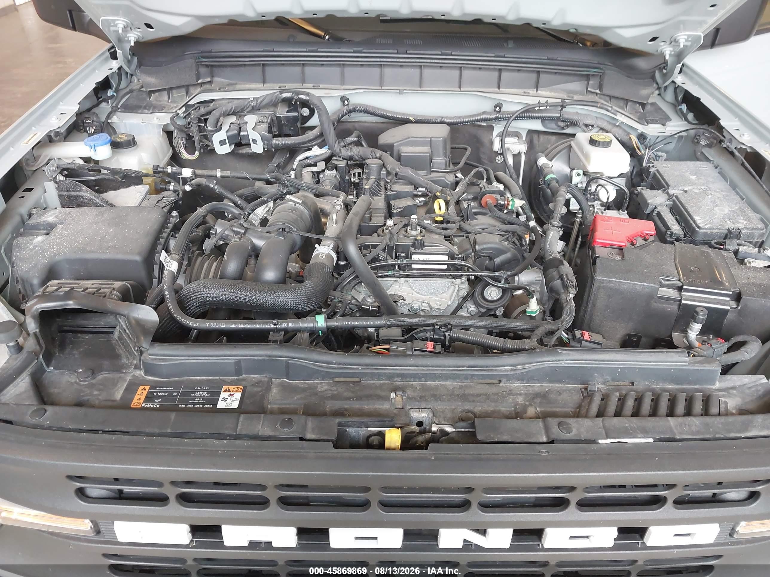 2022 Ford Bronco Black Diamond Gray vin: 1FMDE5BH3NLB60670