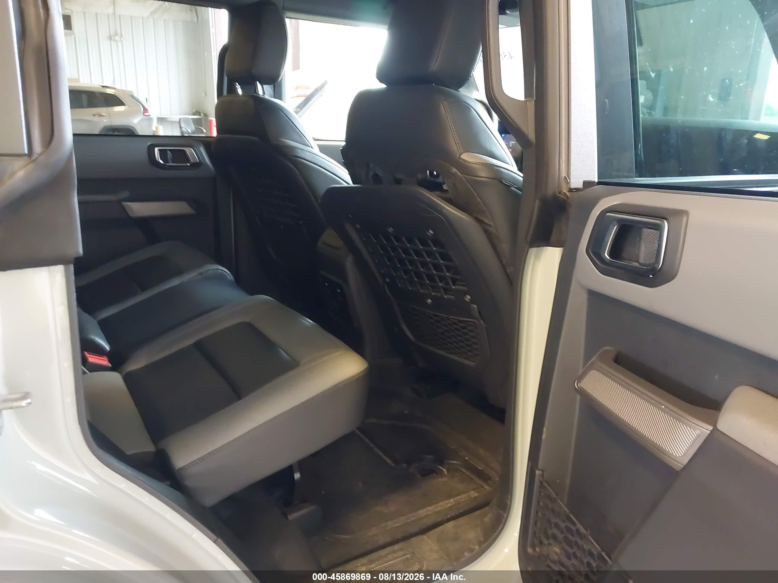 2022 Ford Bronco Black Diamond Gray vin: 1FMDE5BH3NLB60670
