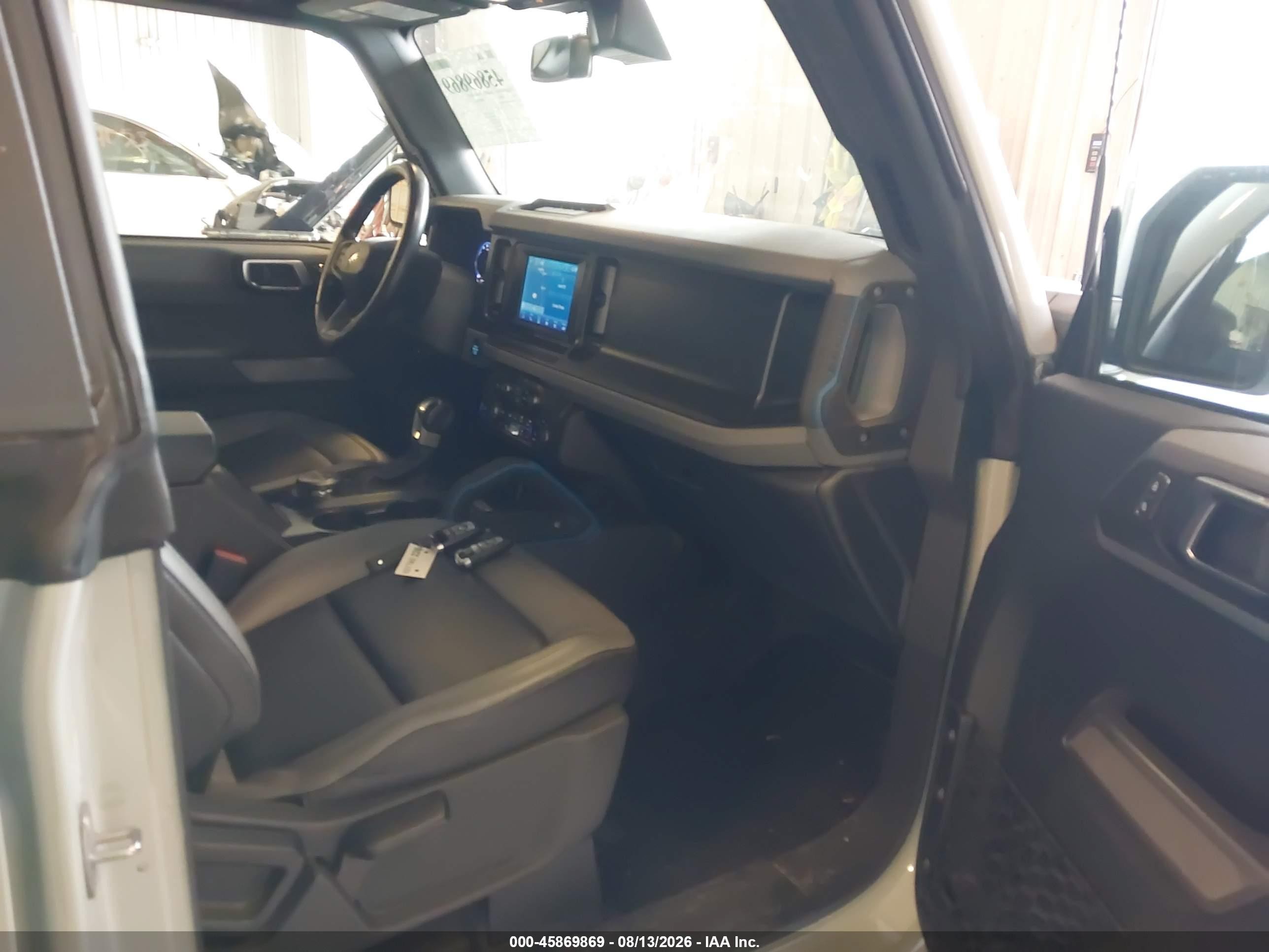 2022 Ford Bronco Black Diamond Gray vin: 1FMDE5BH3NLB60670