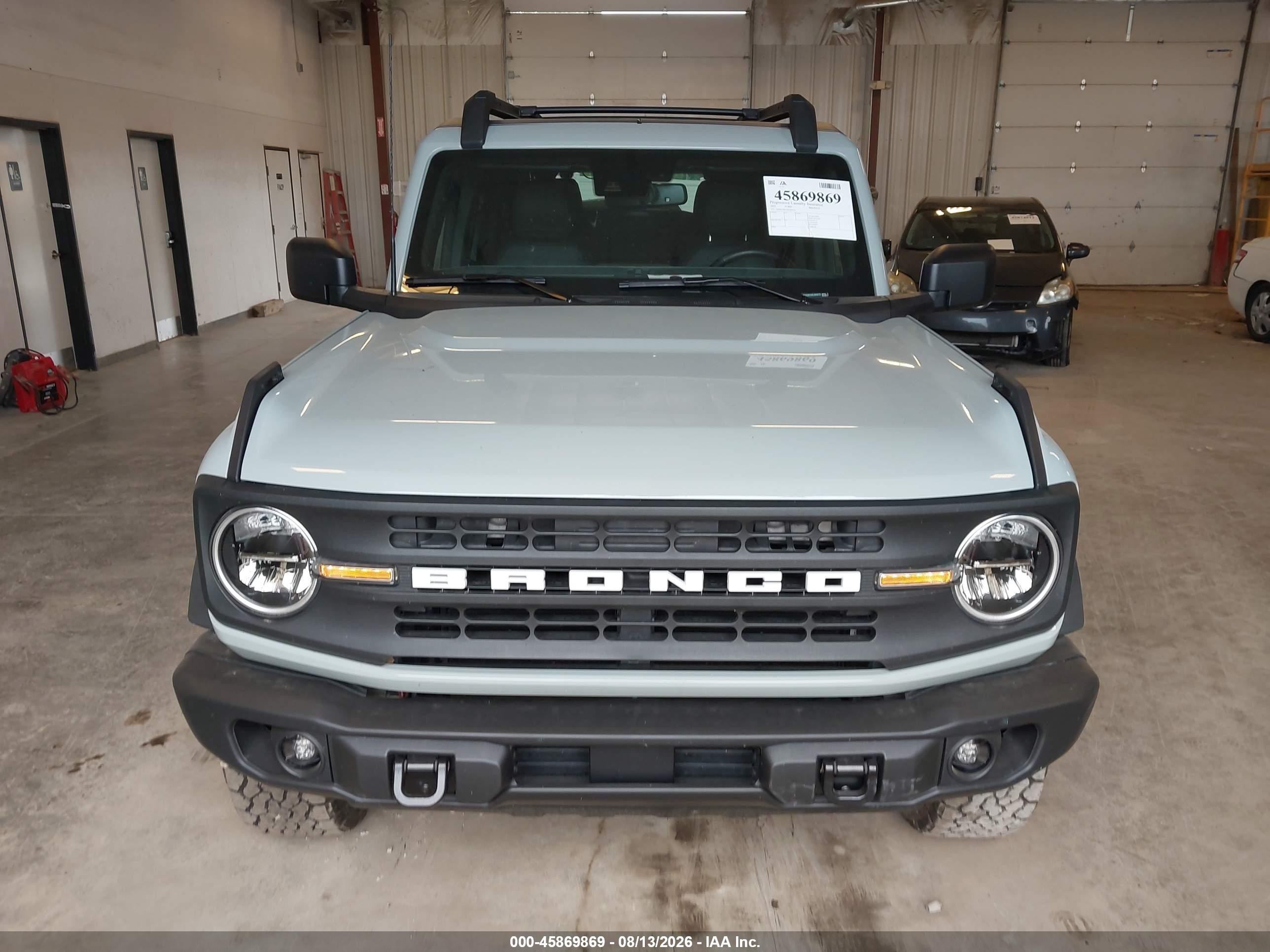 2022 Ford Bronco Black Diamond Gray vin: 1FMDE5BH3NLB60670