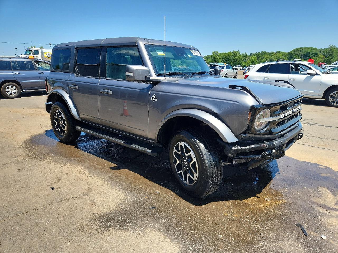 2023 Ford Bronco Base/big Bend/black Diamond/ou Gray vin: 1FMDE5BH4PLB84222