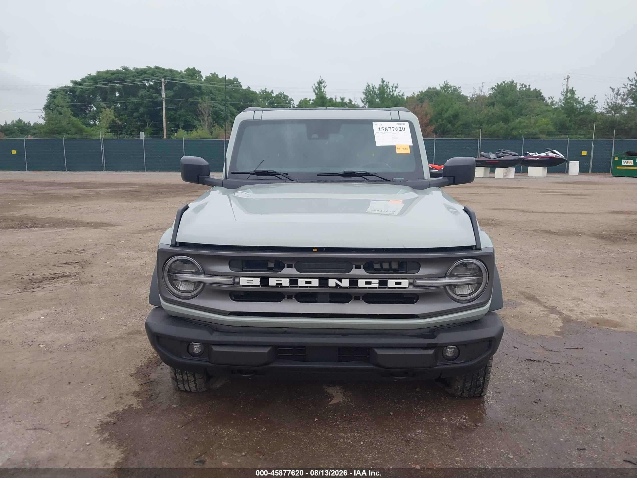 2023 Ford Bronco Big Bend Gray vin: 1FMDE5BH7PLB60190