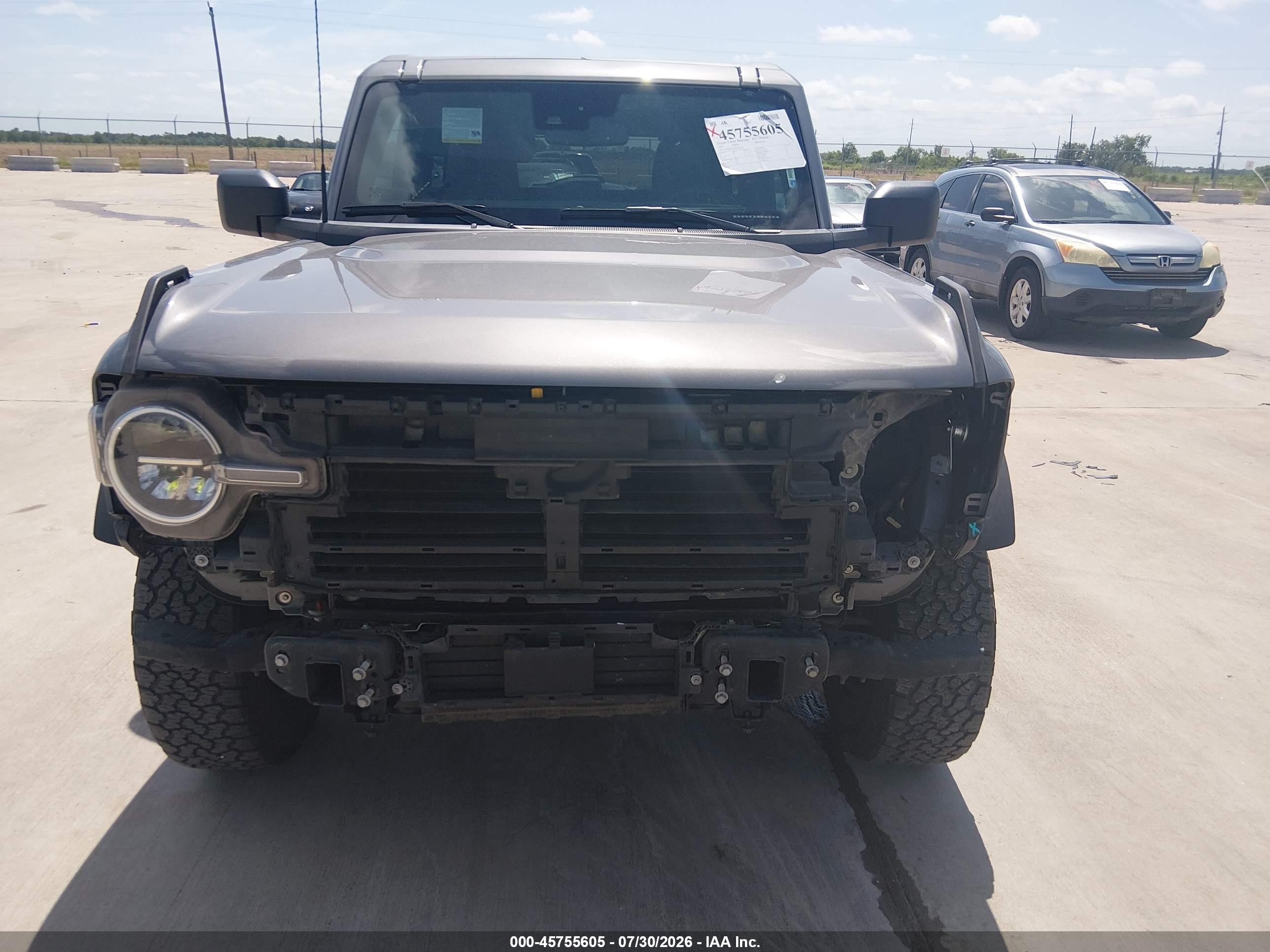 2021 Ford Bronco Black Diamond Gray vin: 1FMDE5CH1MLA72343