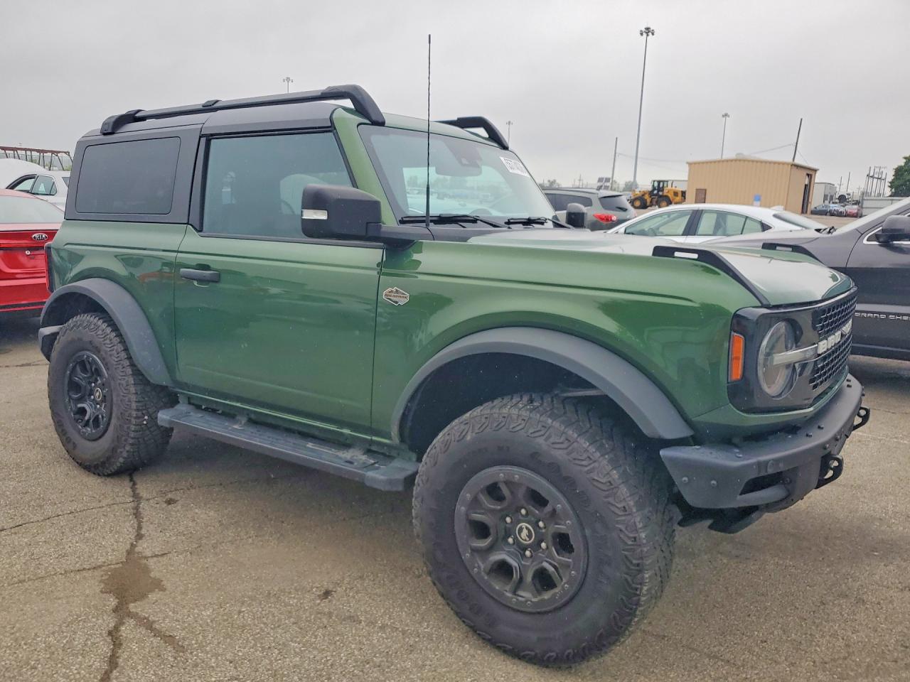 2023 Ford Bronco Base Green vin: 1FMDE5CP5PLB74479