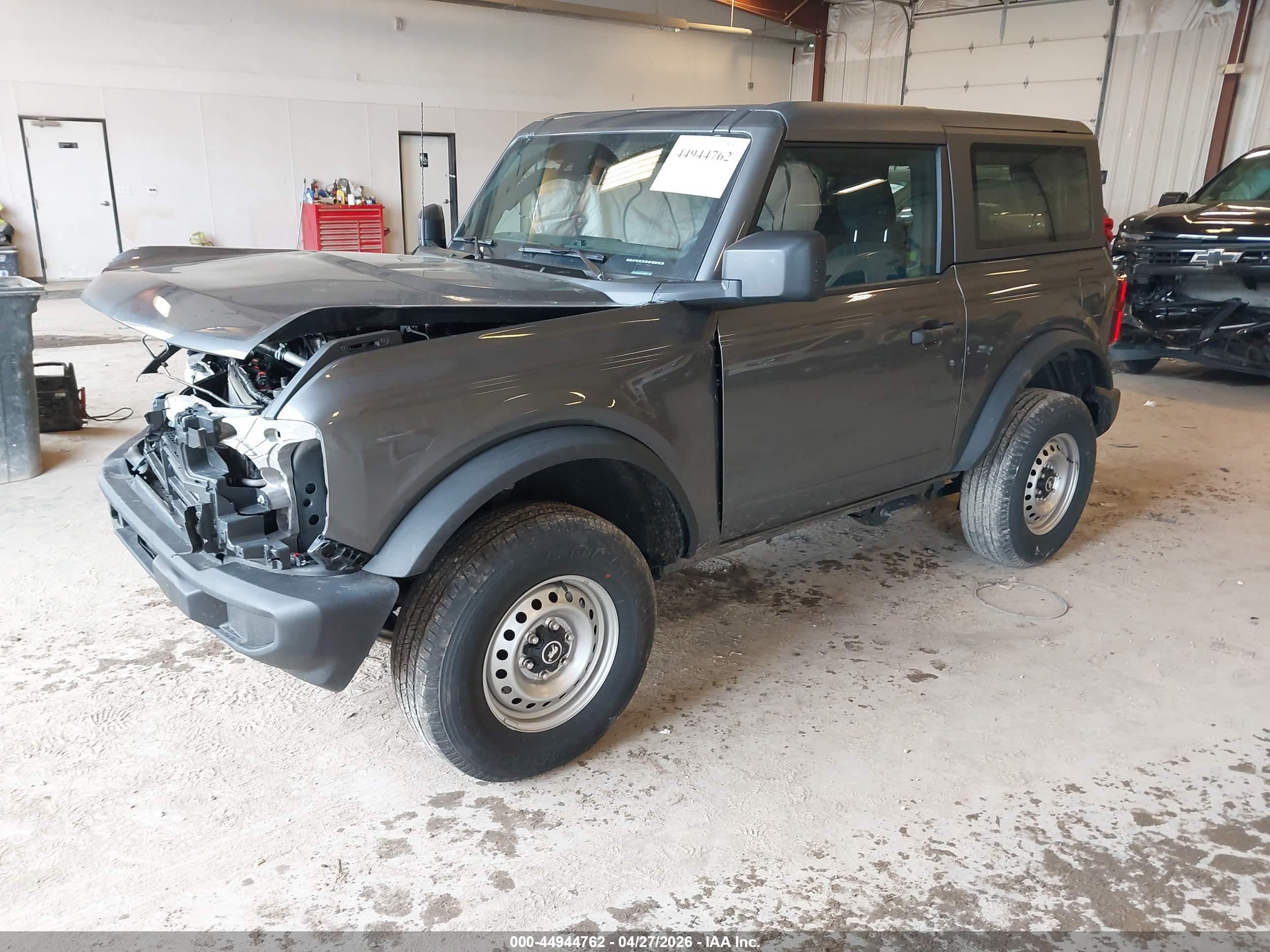 2025 Ford Bronco   Gray vin: 1FMDE6AH5SLA62050