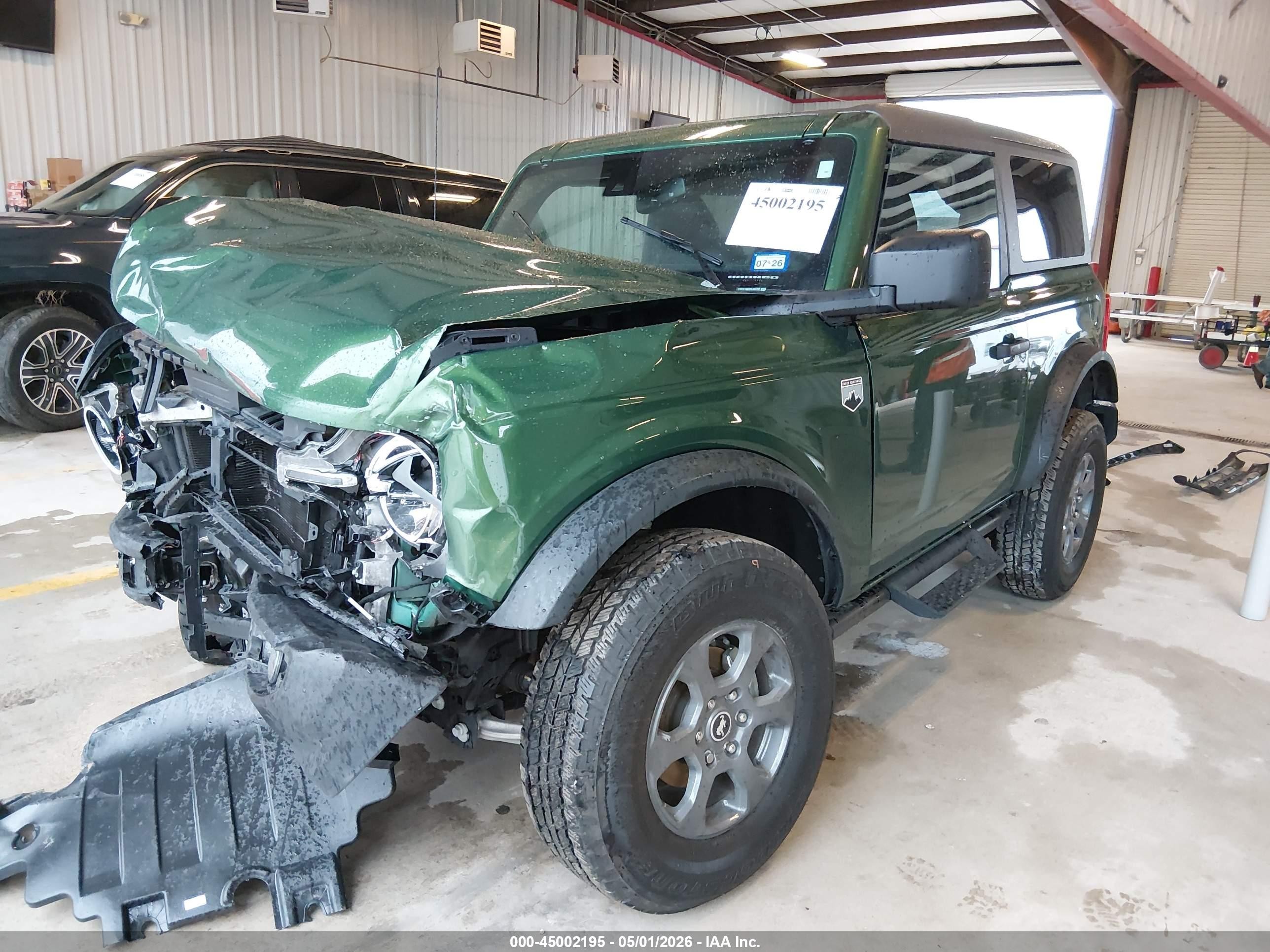 2024 Ford Bronco Big Bend Green vin: 1FMDE7AH4RLA02700