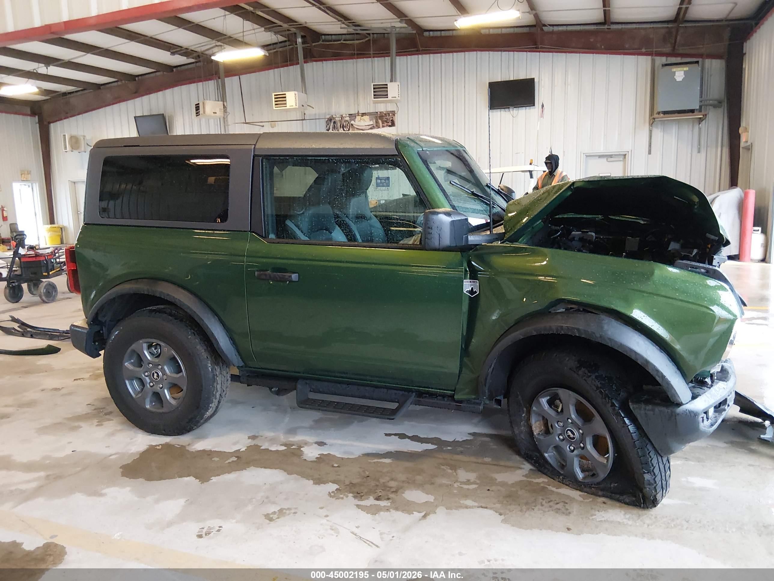 2024 Ford Bronco Big Bend Green vin: 1FMDE7AH4RLA02700