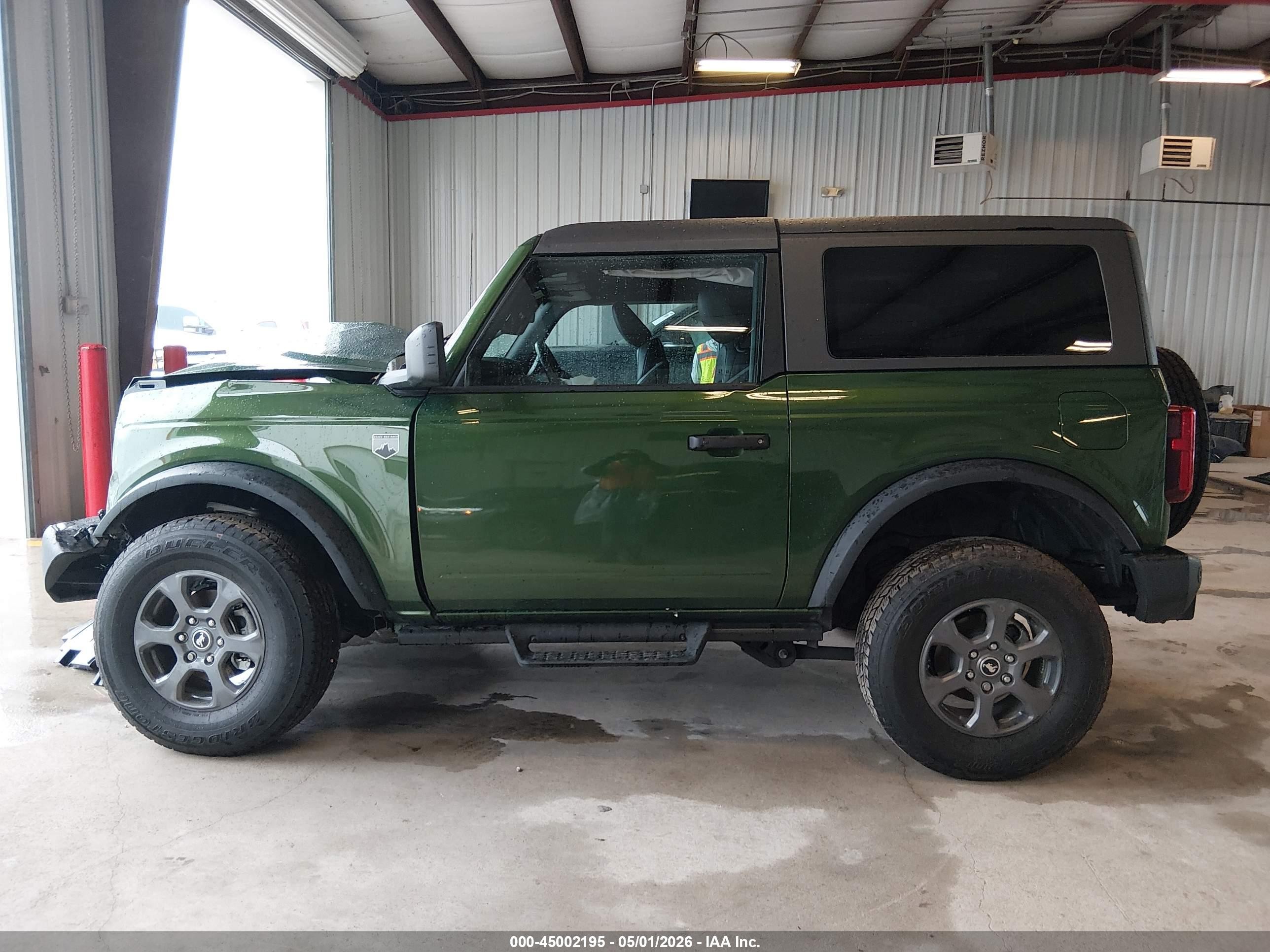 2024 Ford Bronco Big Bend Green vin: 1FMDE7AH4RLA02700
