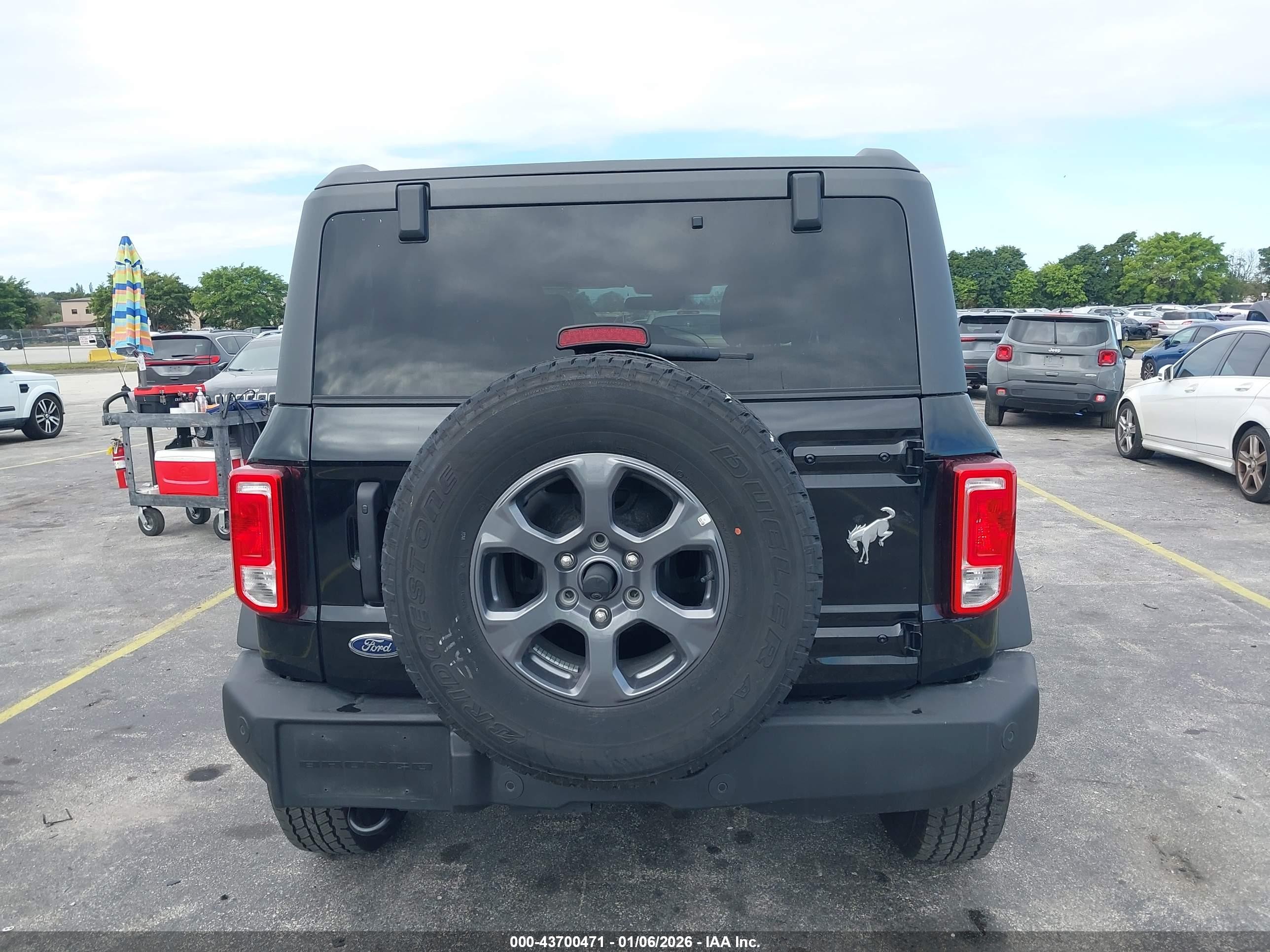 2025 Ford Bronco Big Bend Black vin: 1FMDE7BH3SLA43923