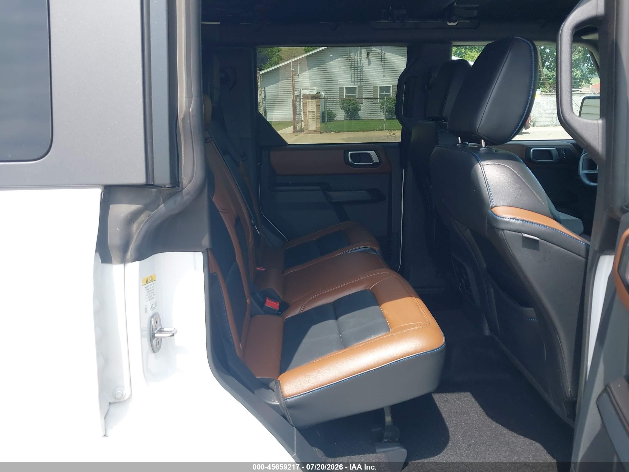 2024 Ford Bronco Outer Banks White vin: 1FMDE8BH1RLB21809
