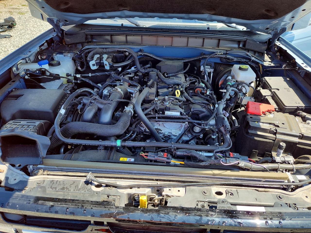 2024 Ford Bronco Outer Banks Blue vin: 1FMDE8BH8RLB34587