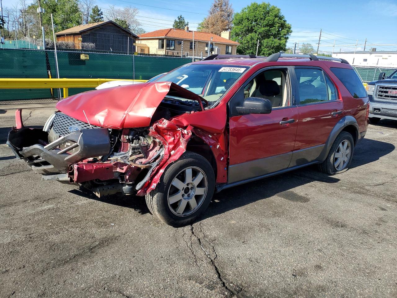 2005 Ford Freestyle Se Burgundy vin: 1FMDK01125GA62545