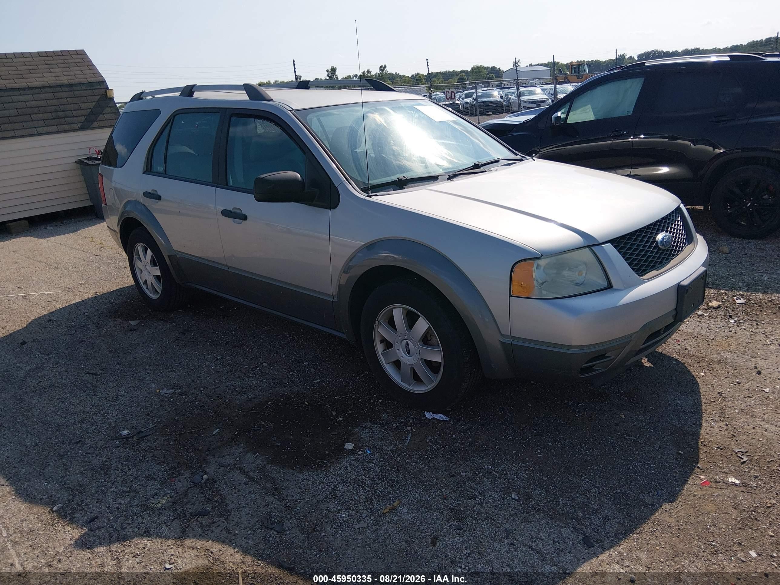 2006 Ford Freestyle Se Silver vin: 1FMDK01196GA36624
