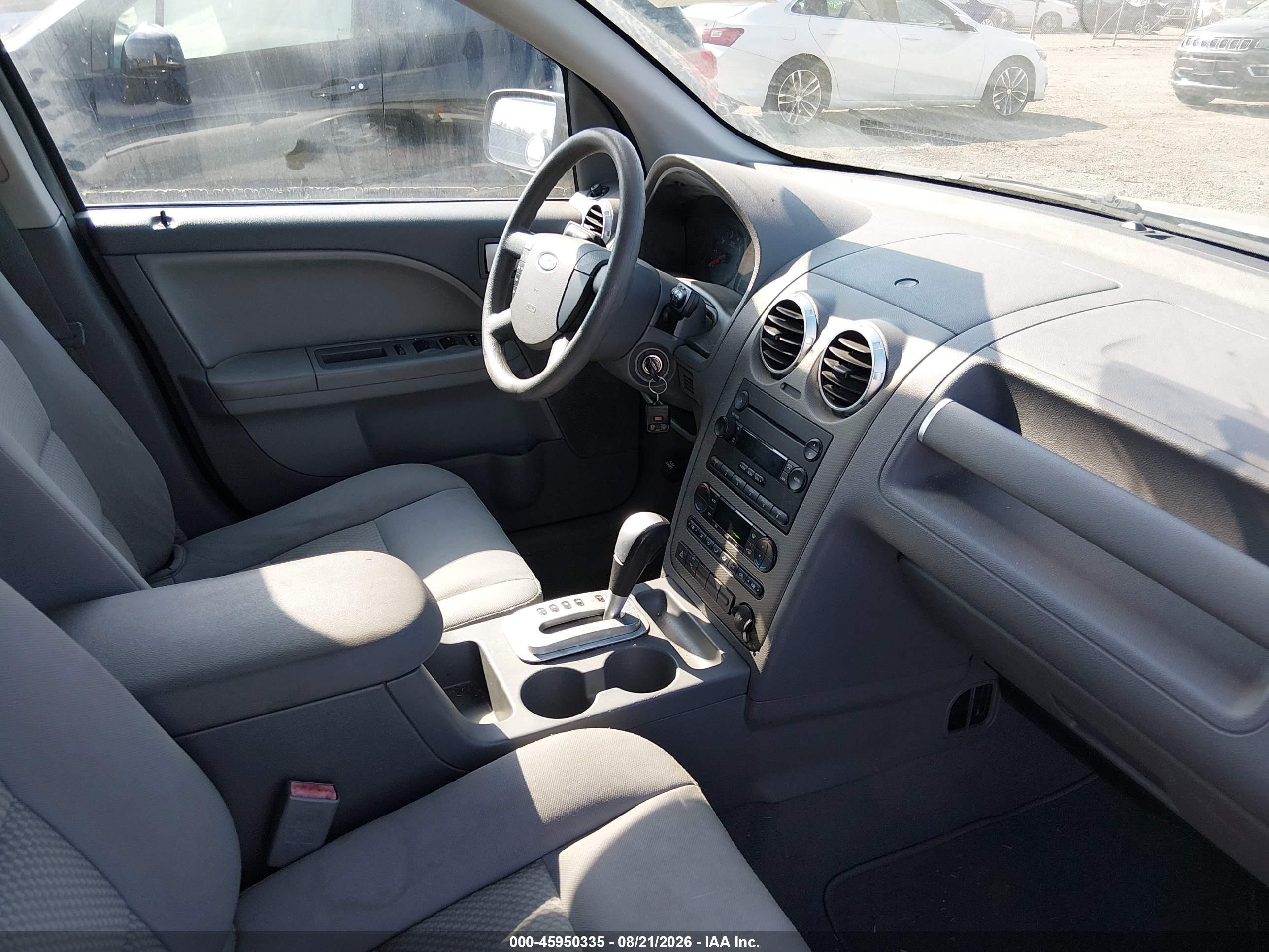 2006 Ford Freestyle Se Silver vin: 1FMDK01196GA36624