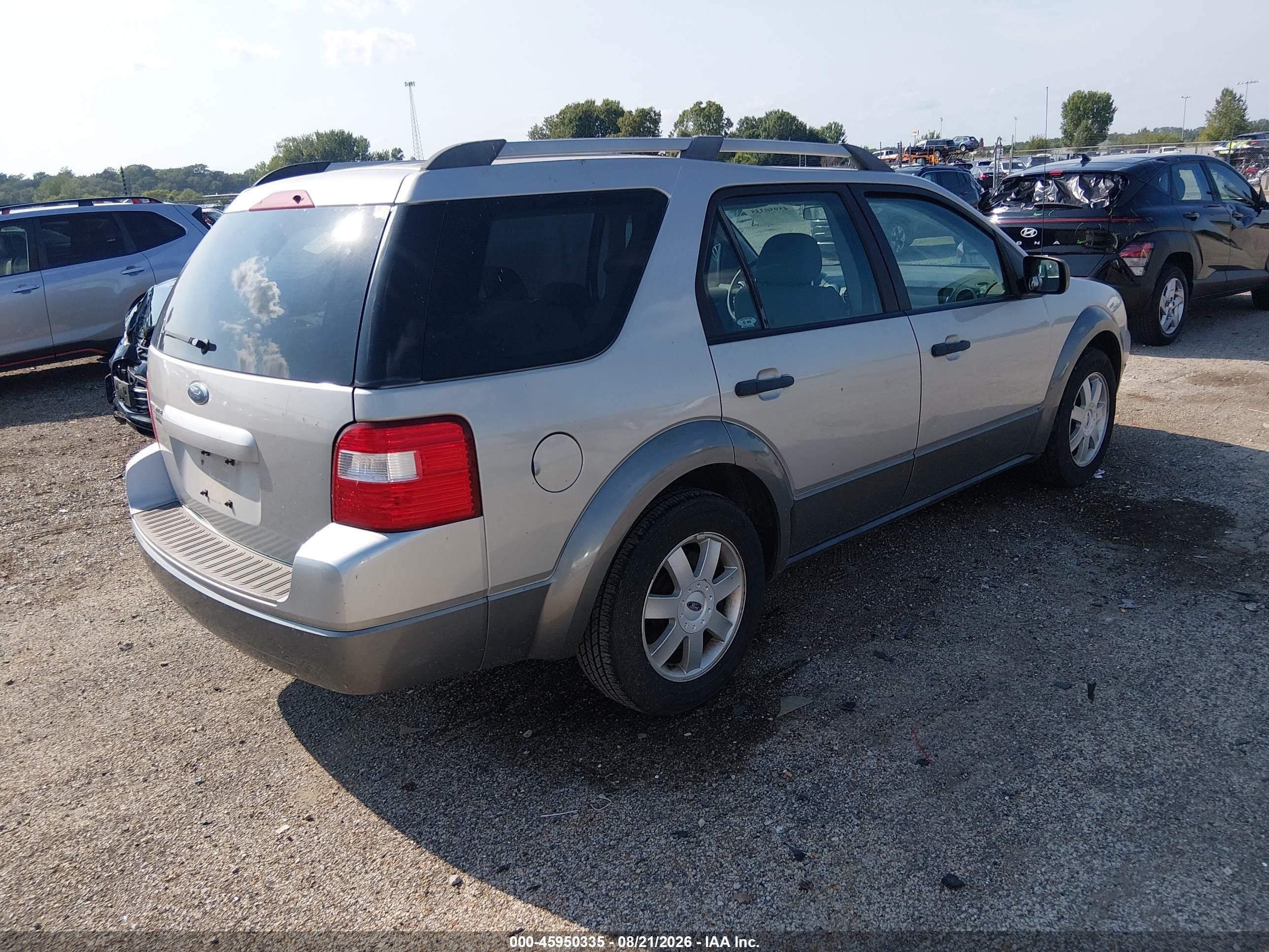 2006 Ford Freestyle Se Silver vin: 1FMDK01196GA36624