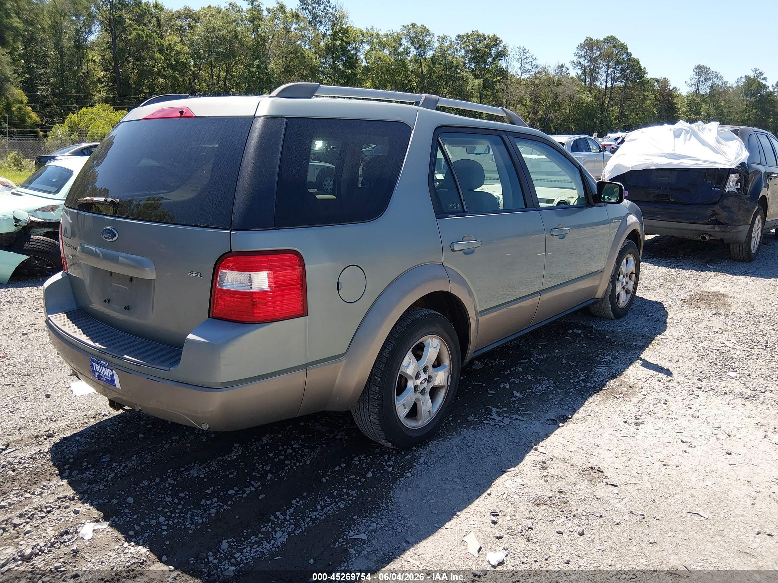 2006 Ford Freestyle Sel Green vin: 1FMDK02106GA43086