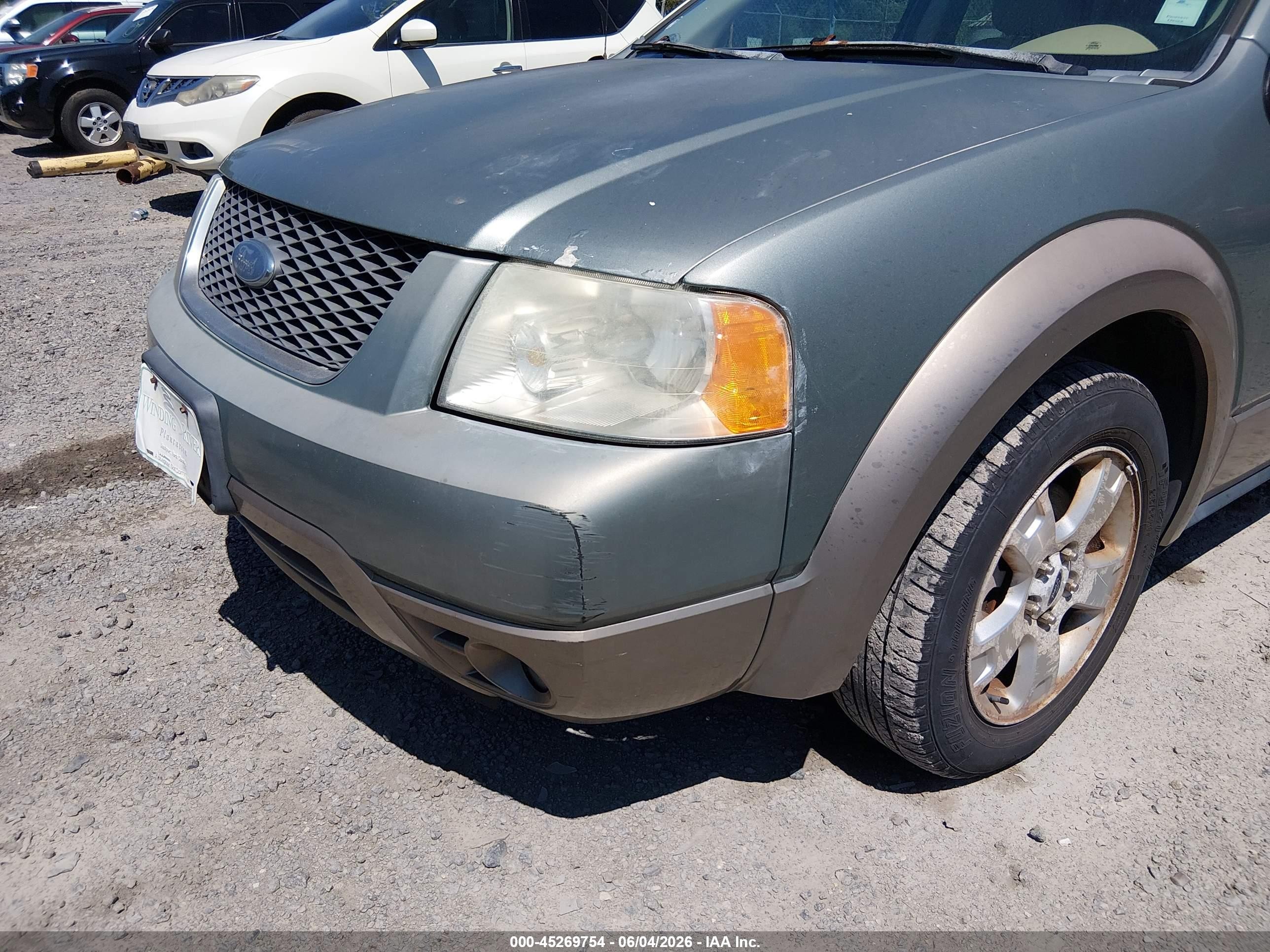2006 Ford Freestyle Sel Green vin: 1FMDK02106GA43086