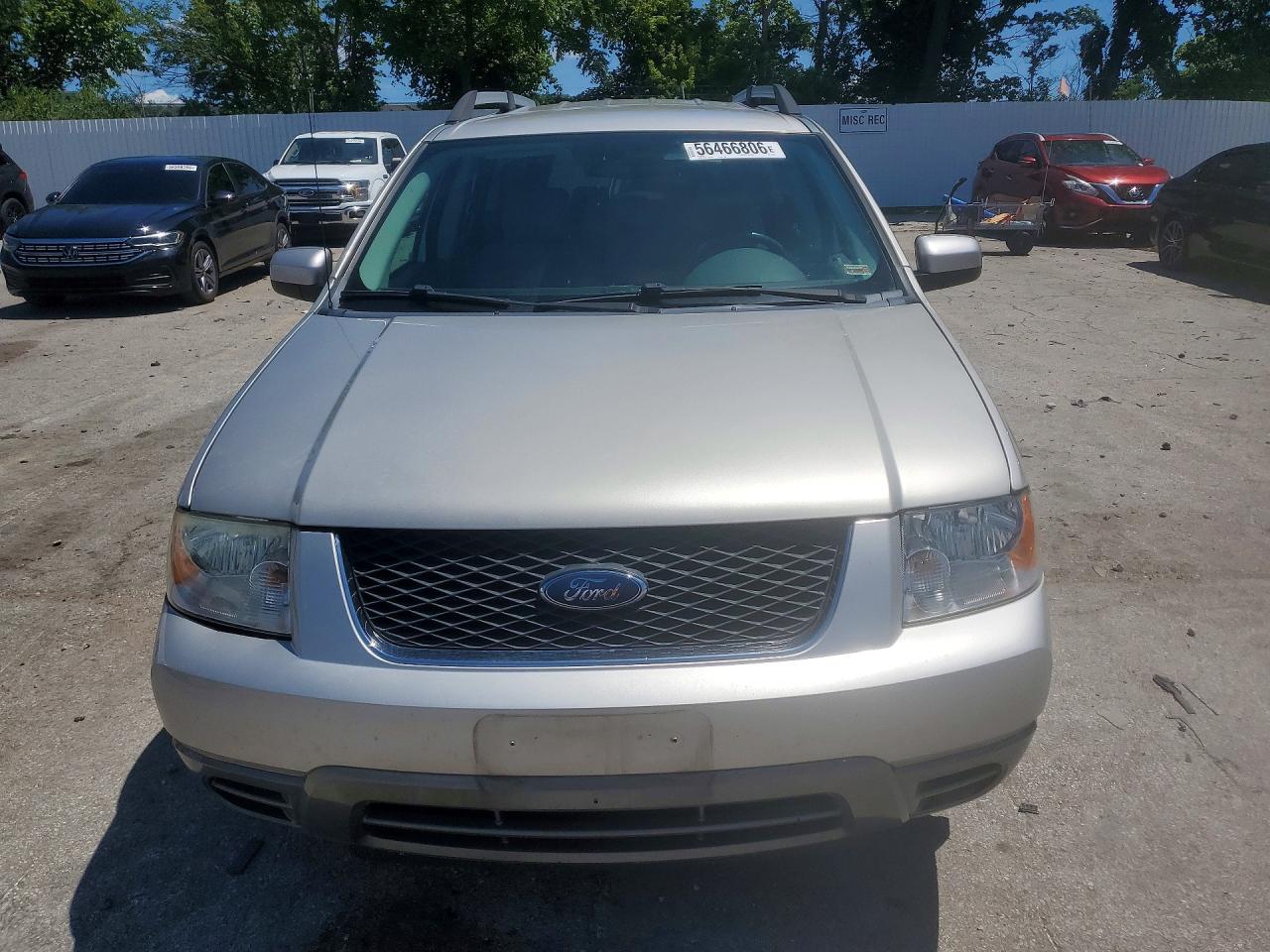 2007 Ford Freestyle Sel Gray vin: 1FMDK02107GA23163
