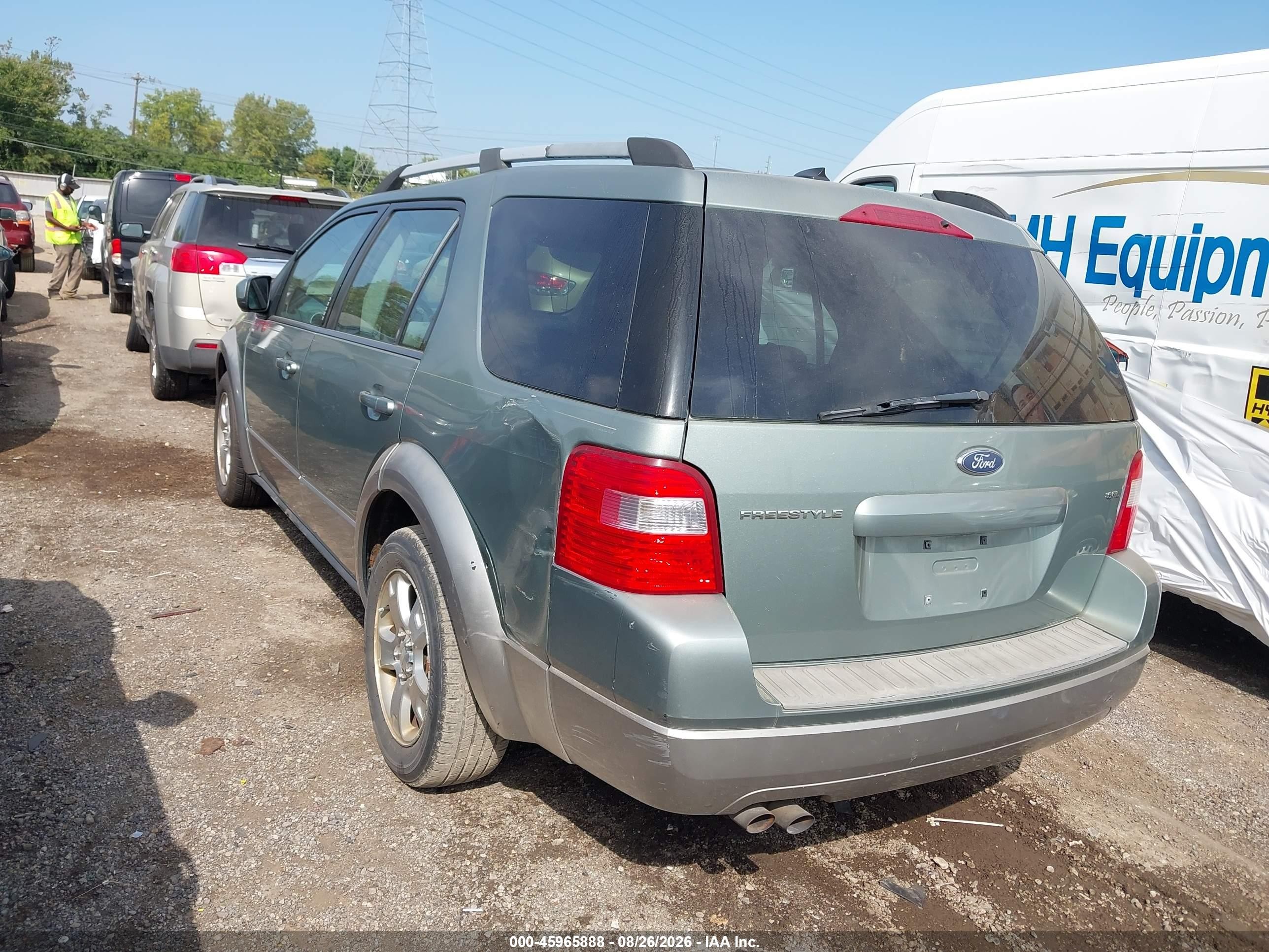 2007 Ford Freestyle Sel Зеленый vin: 1FMDK02107GA38097