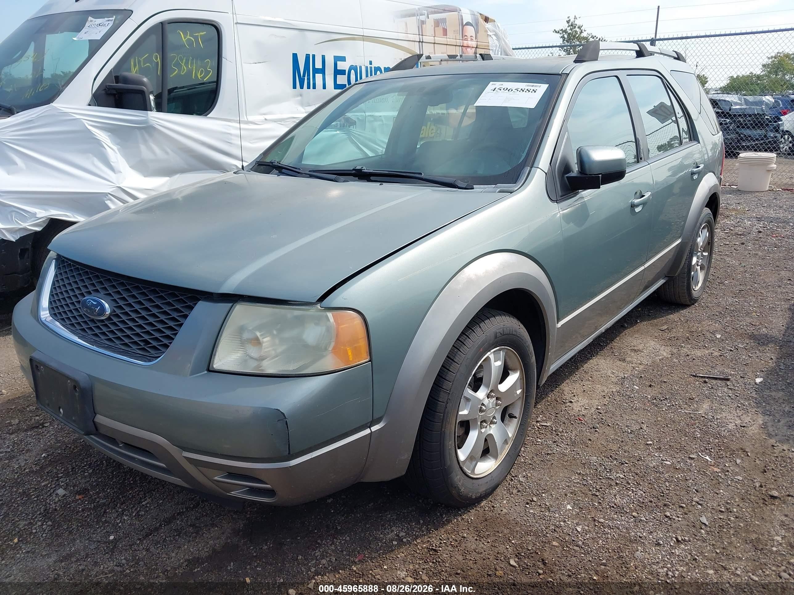 2007 Ford Freestyle Sel Зеленый vin: 1FMDK02107GA38097