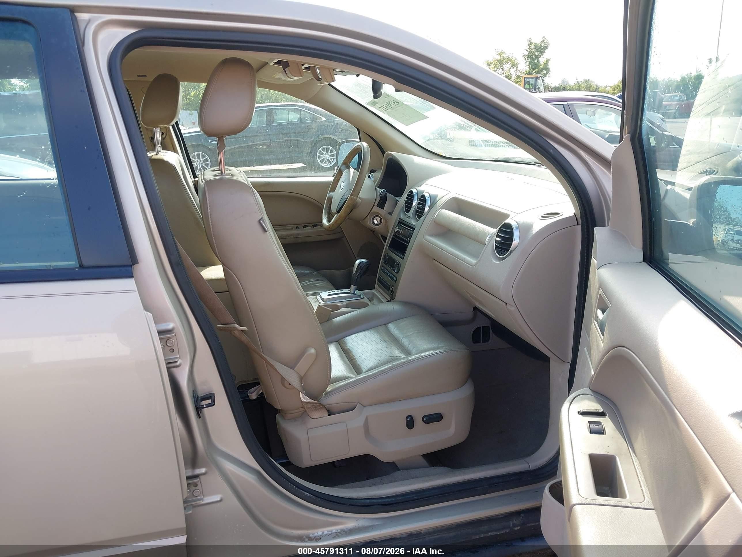 2005 Ford Freestyle Sel Gold vin: 1FMDK02115GA61840