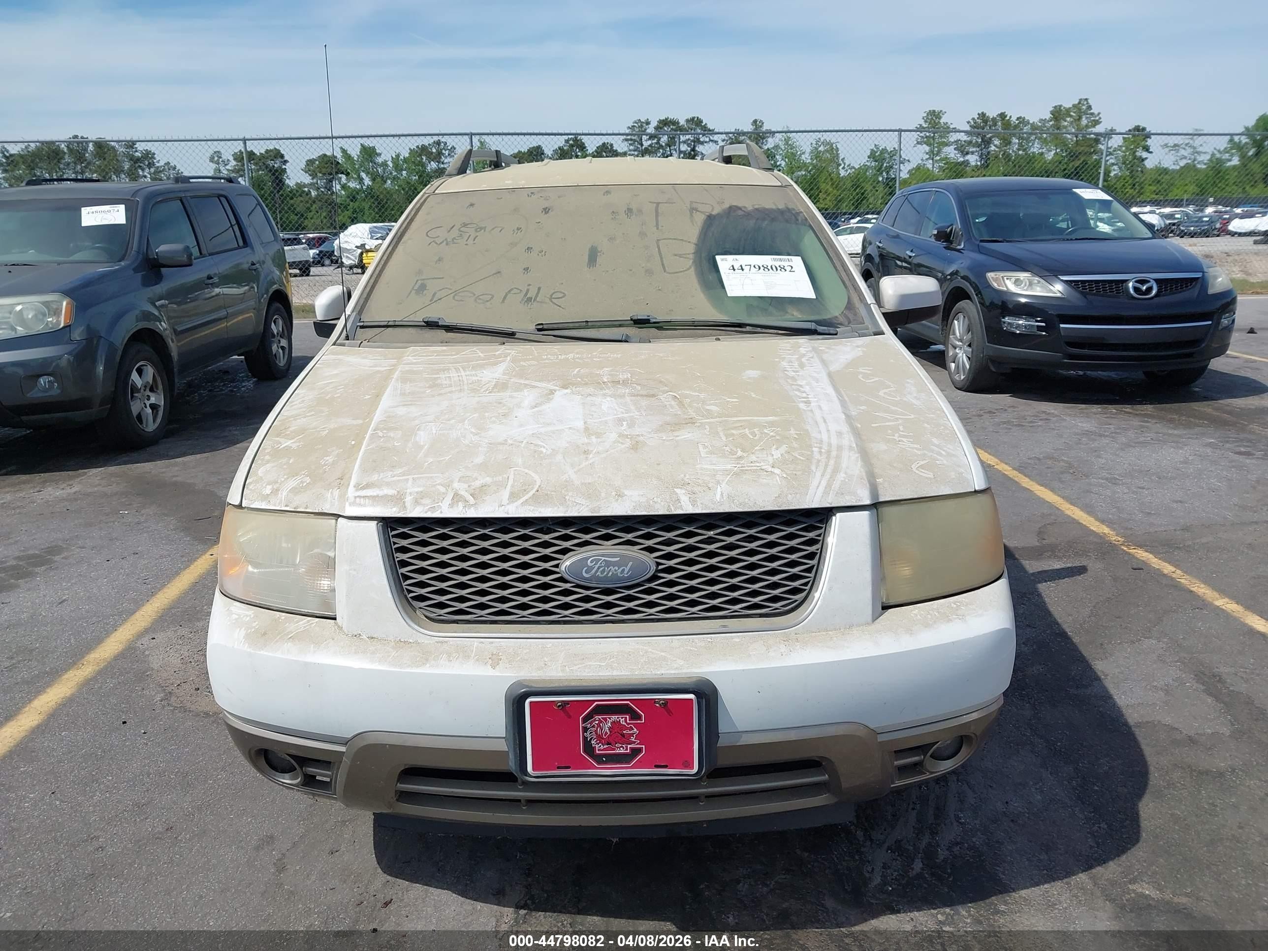 2007 Ford Freestyle Sel White vin: 1FMDK02127GA32897