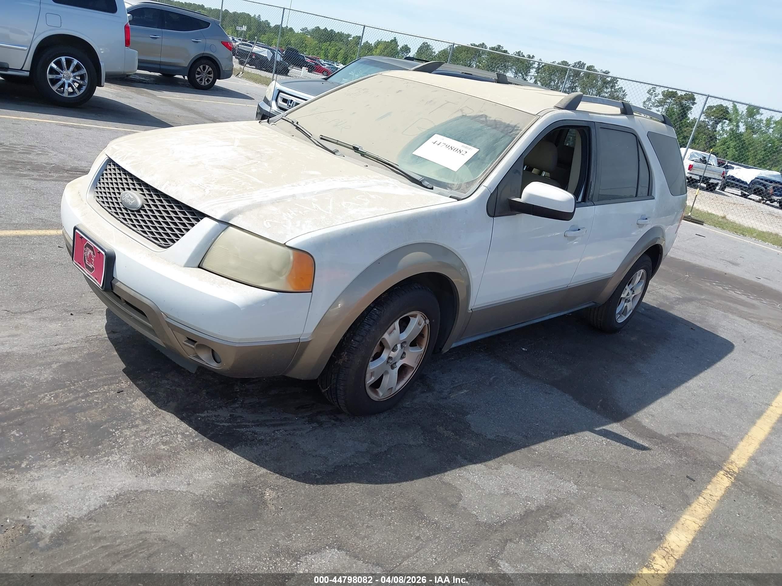 2007 Ford Freestyle Sel White vin: 1FMDK02127GA32897
