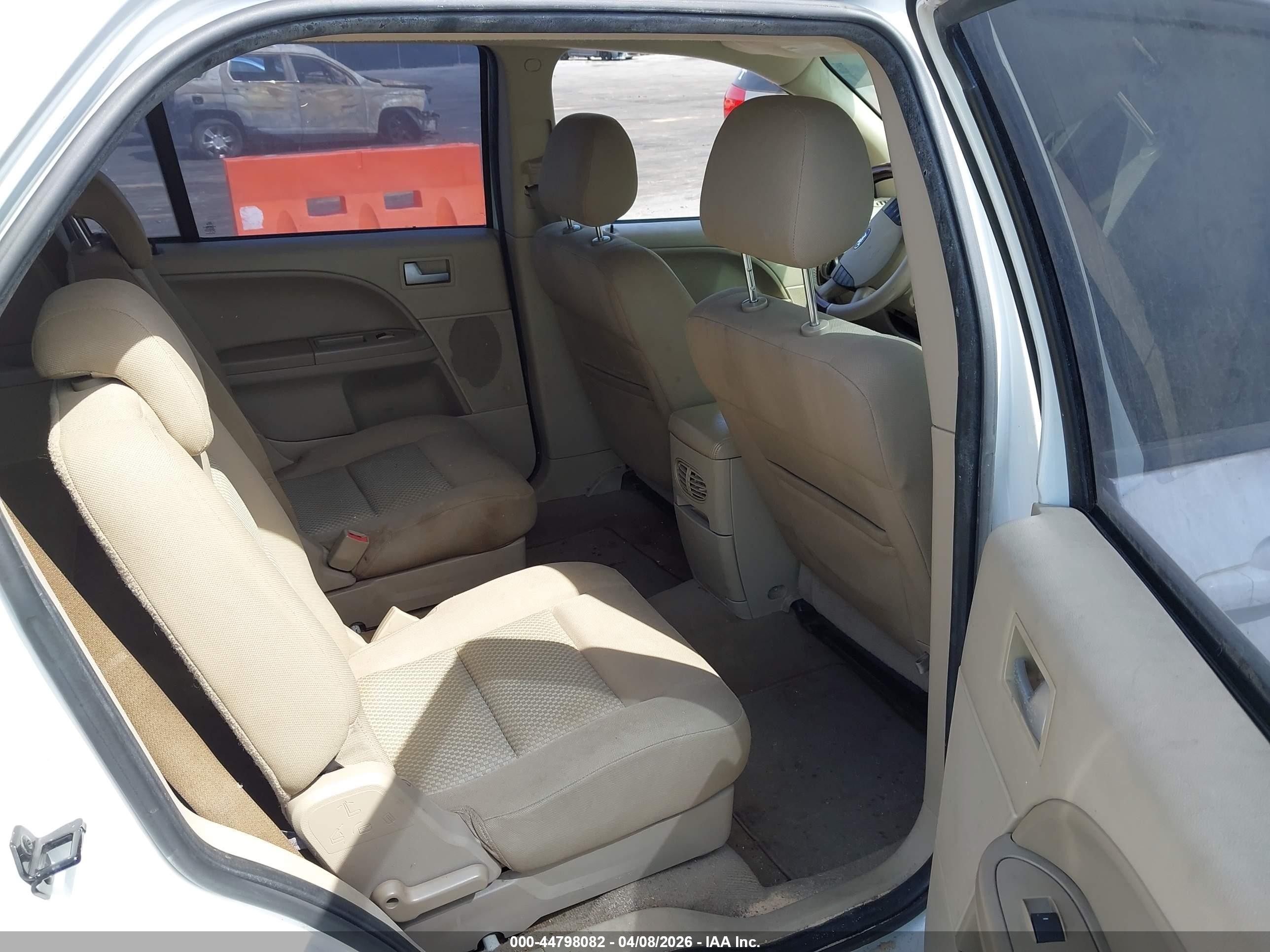 2007 Ford Freestyle Sel White vin: 1FMDK02127GA32897