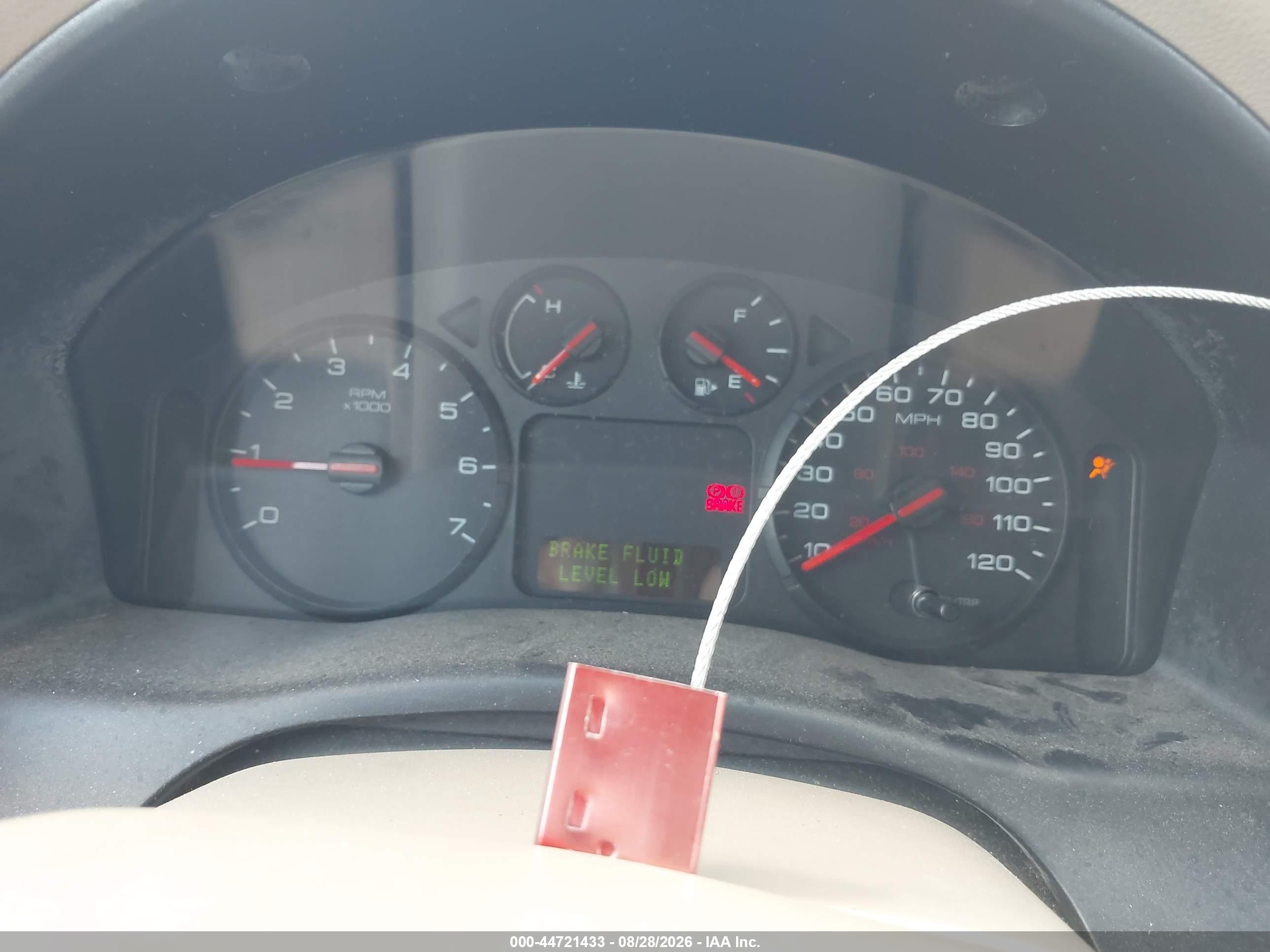 2007 Ford Freestyle Sel Red vin: 1FMDK02127GA38294