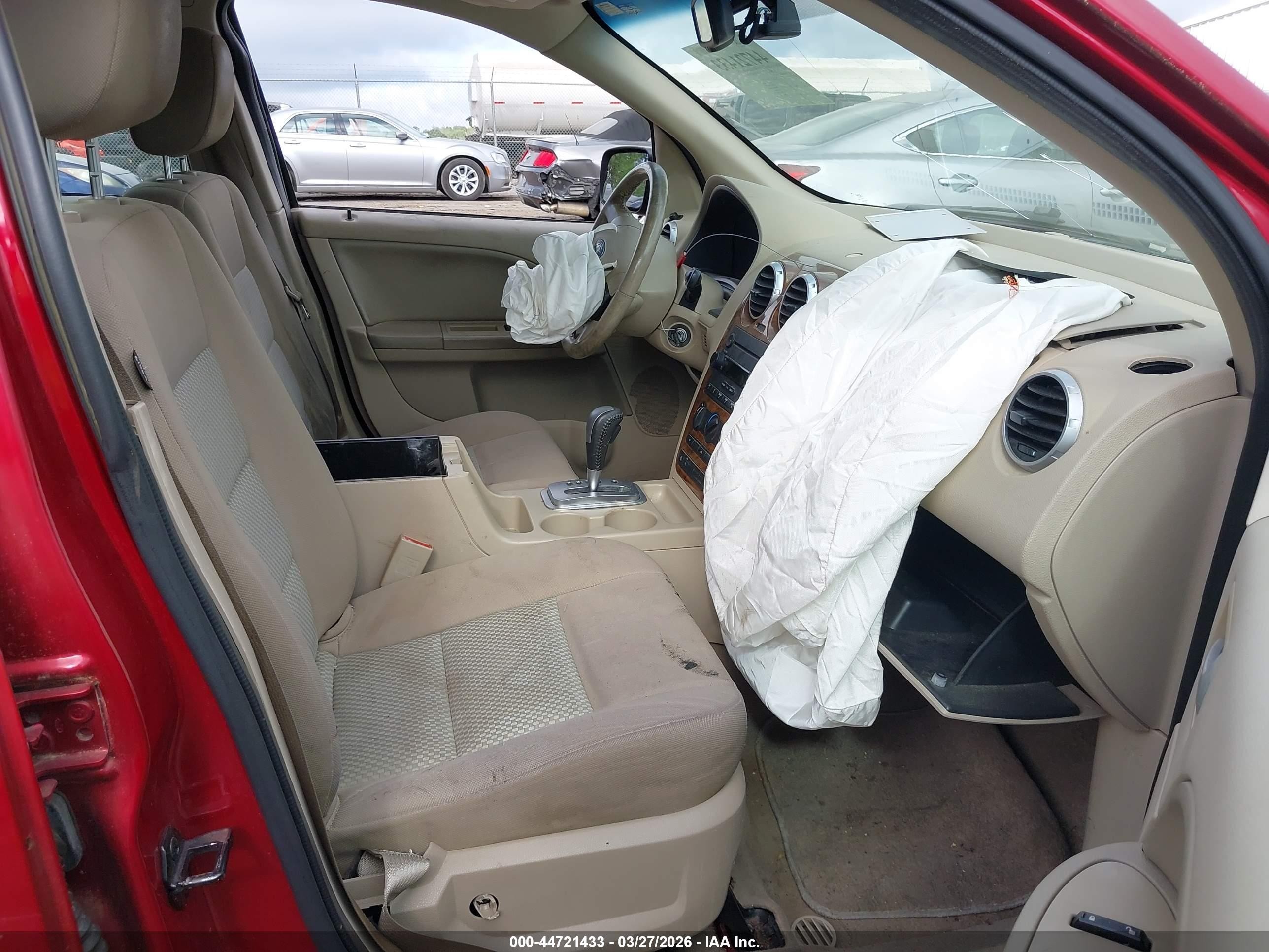 2007 Ford Freestyle Sel Red vin: 1FMDK02127GA38294
