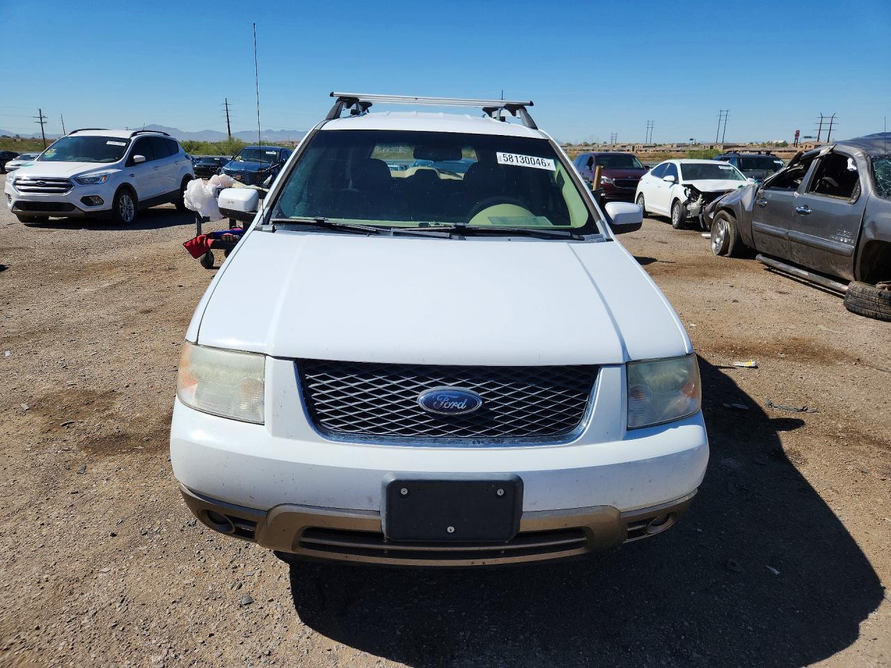 2007 Ford Freestyle Limited Белый vin: 1FMDK02137GA41690