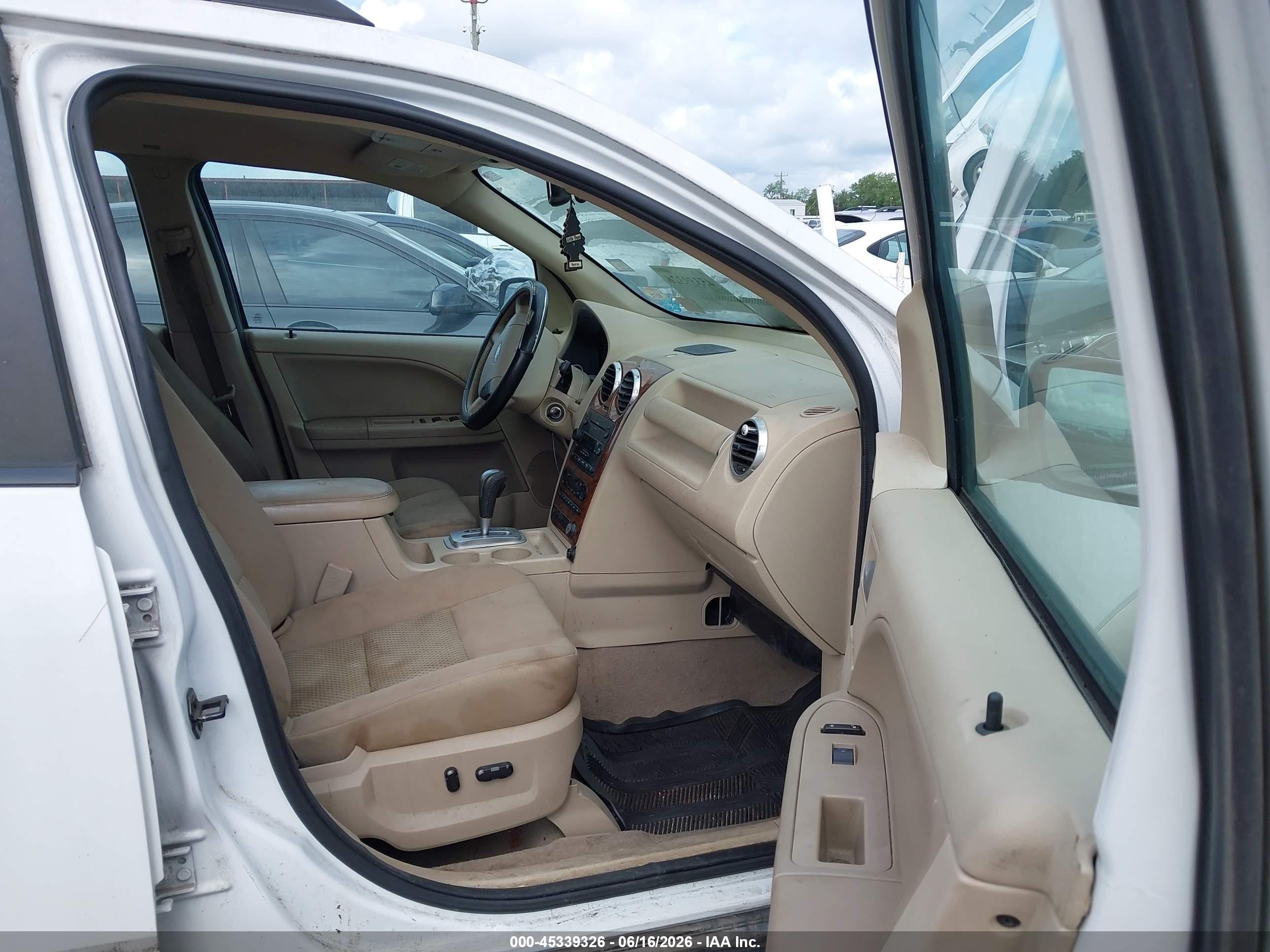 2007 Ford Freestyle Sel White vin: 1FMDK02157GA35745