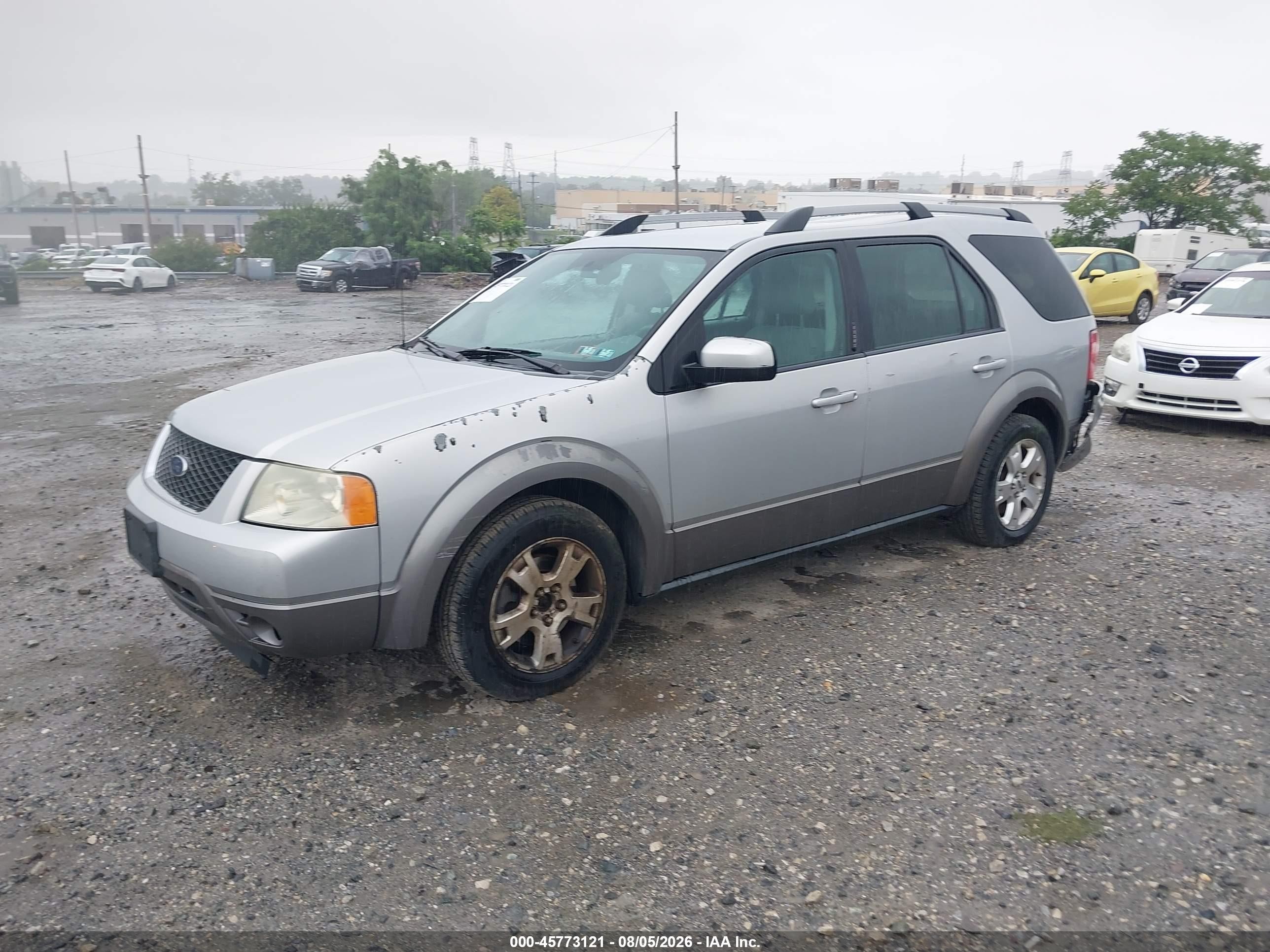 2005 Ford Freestyle Sel Серебряный vin: 1FMDK02175GA76648