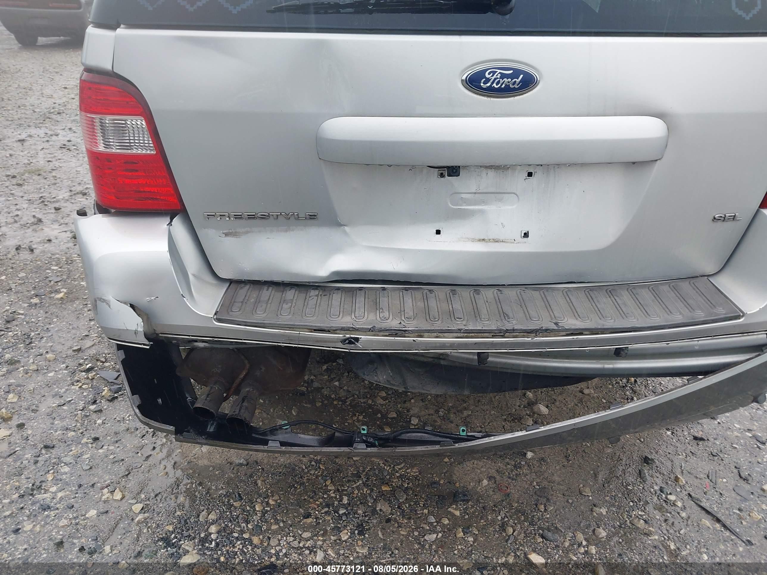 2005 Ford Freestyle Sel Серебряный vin: 1FMDK02175GA76648