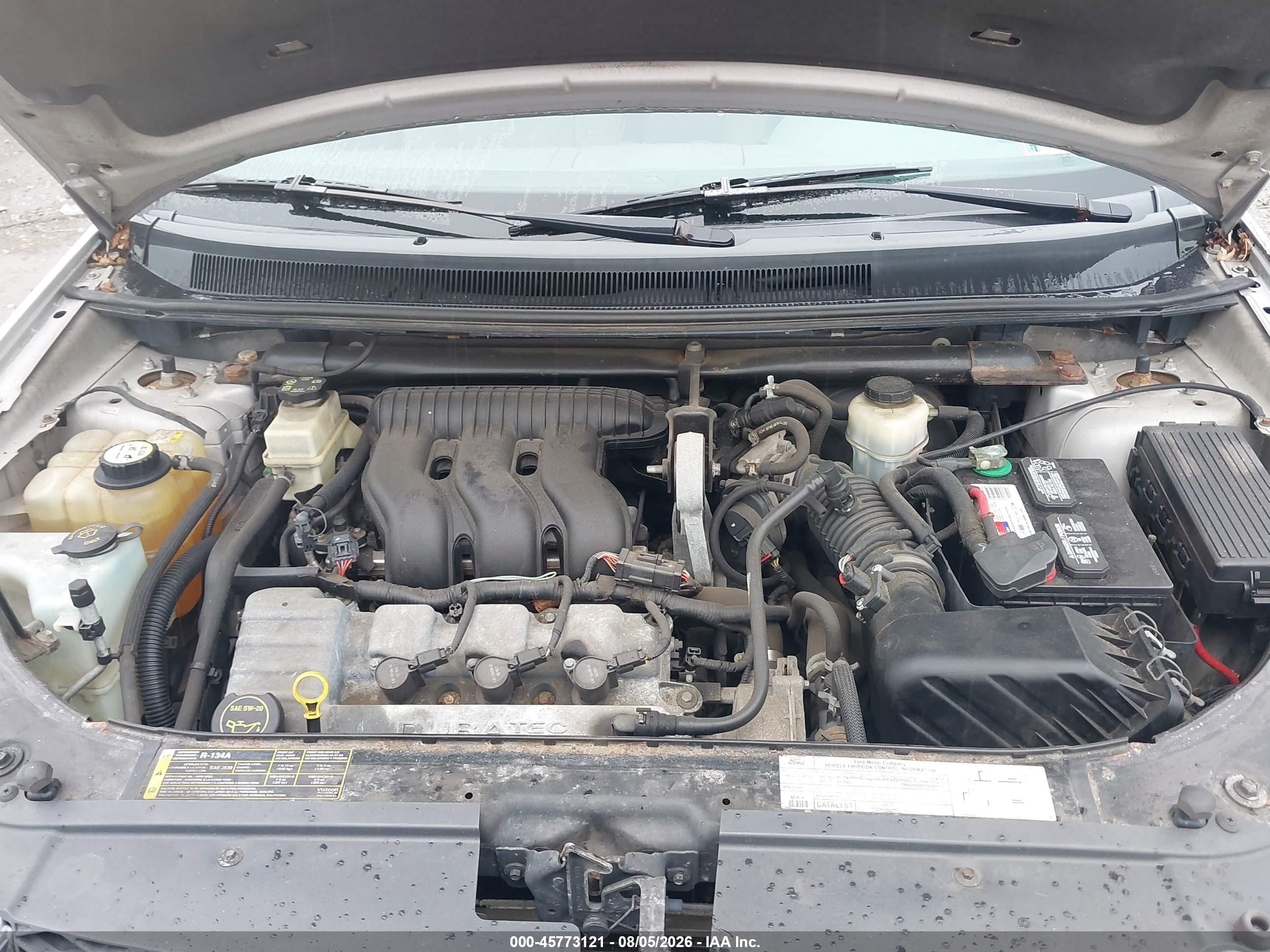 2005 Ford Freestyle Sel Серебряный vin: 1FMDK02175GA76648