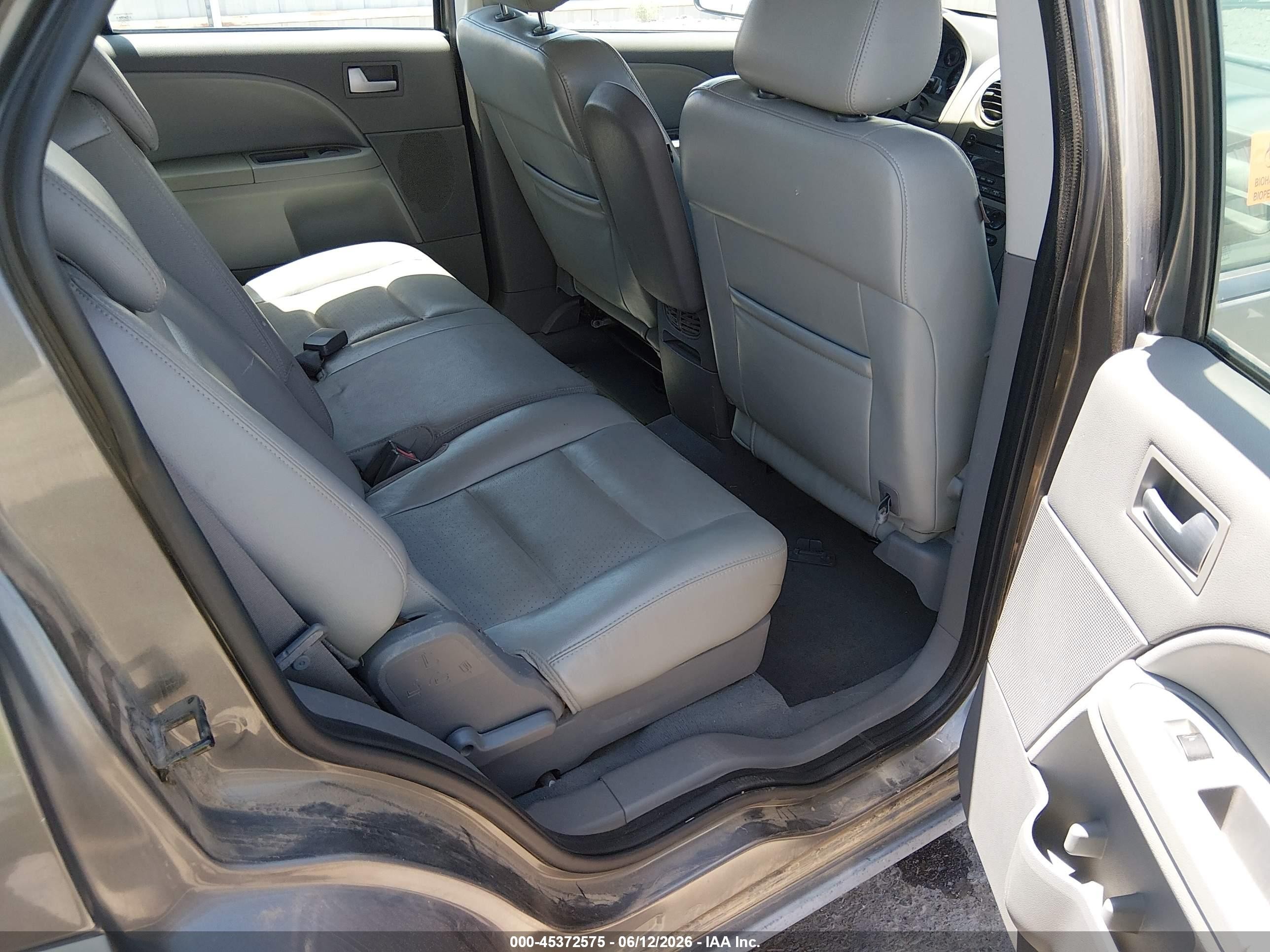 2005 Ford Freestyle Sel Gray vin: 1FMDK021X5GA17433