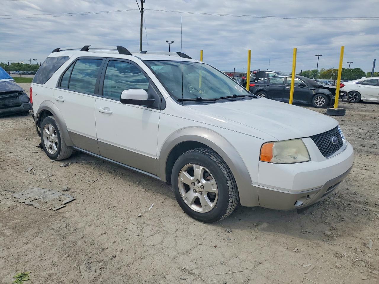2007 Ford Freestyle Sel White vin: 1FMDK021X7GA40441