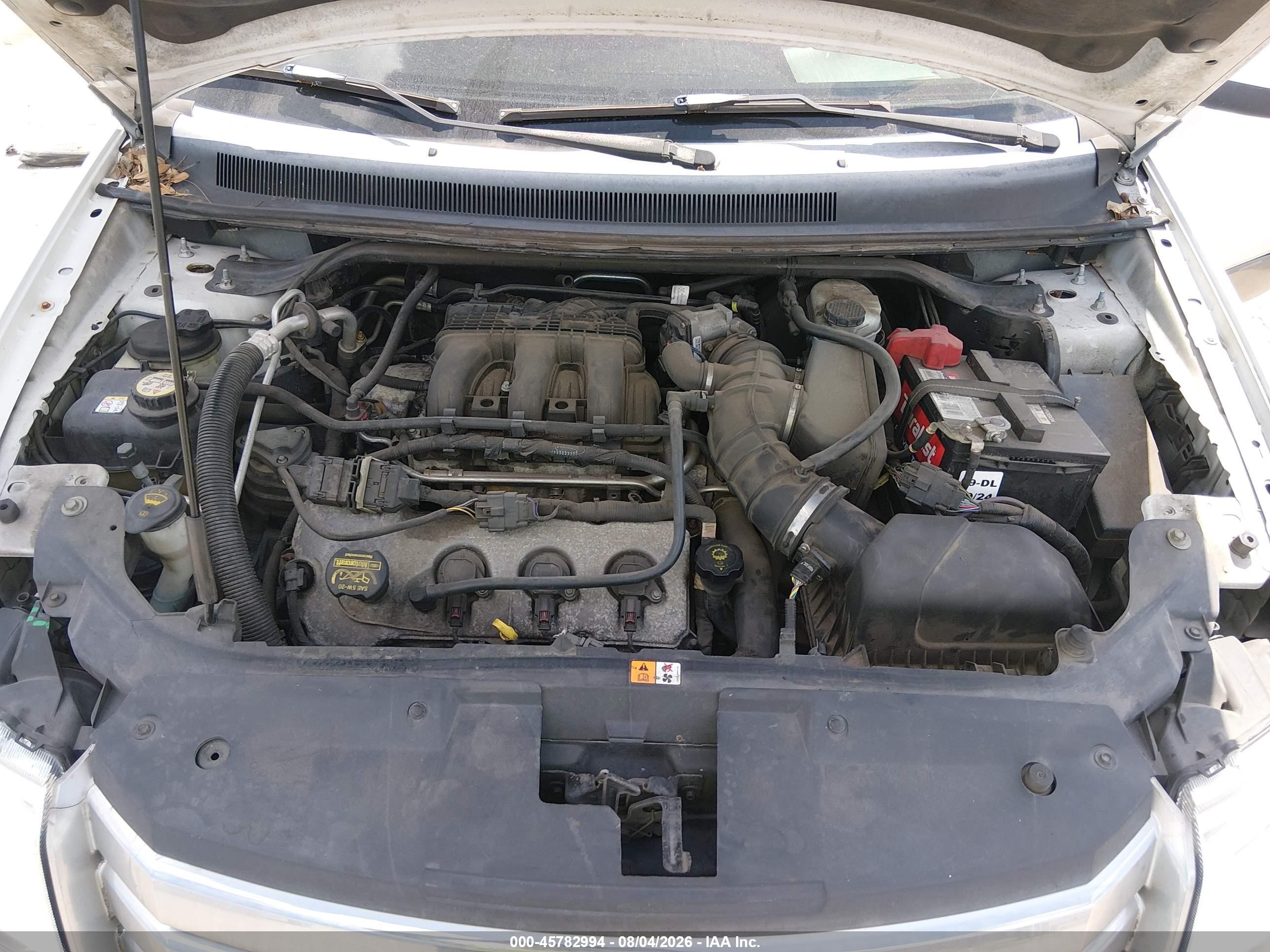 2008 Ford Taurus X Sel White vin: 1FMDK02W08GA32300